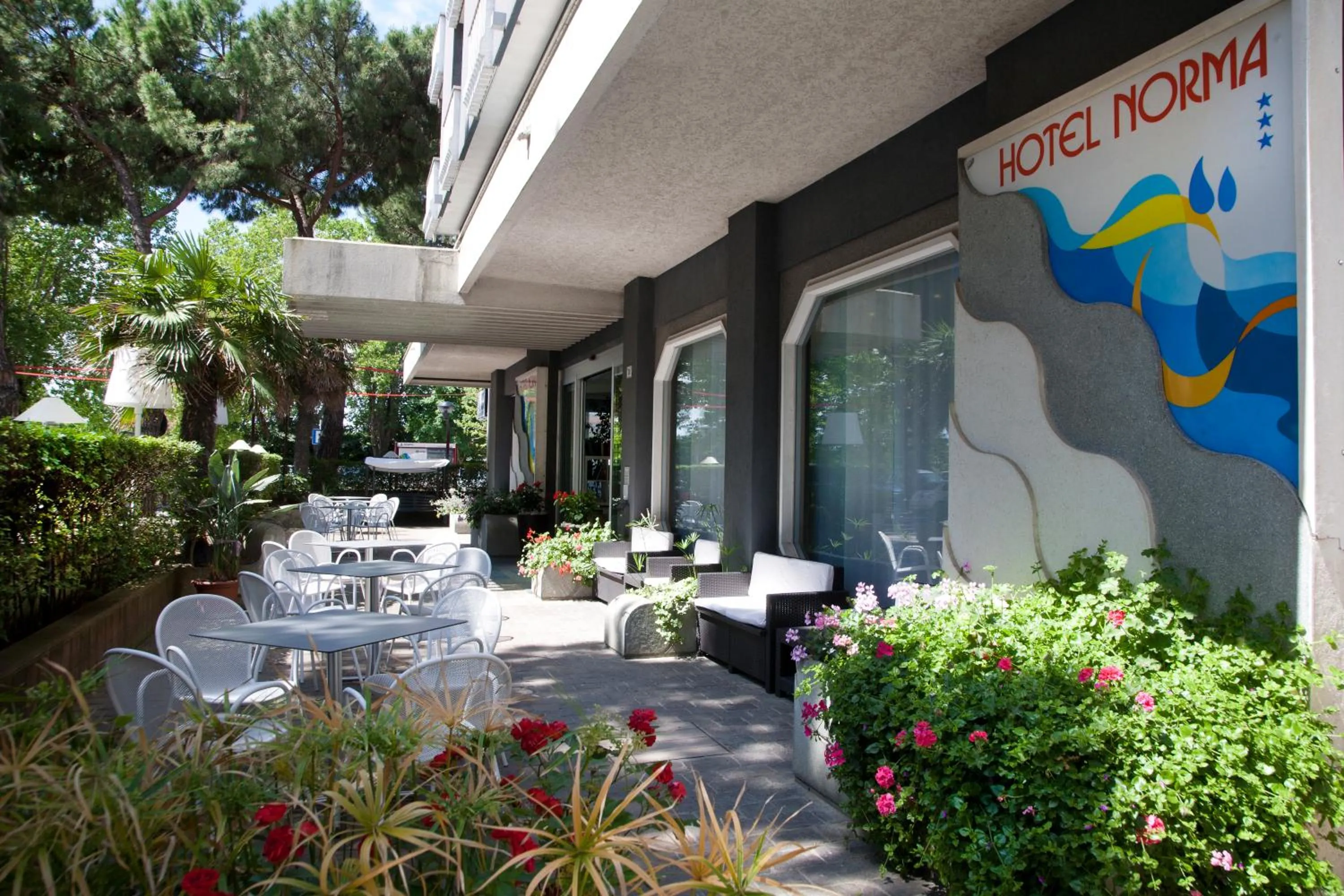 Facade/entrance in Hotel Norma