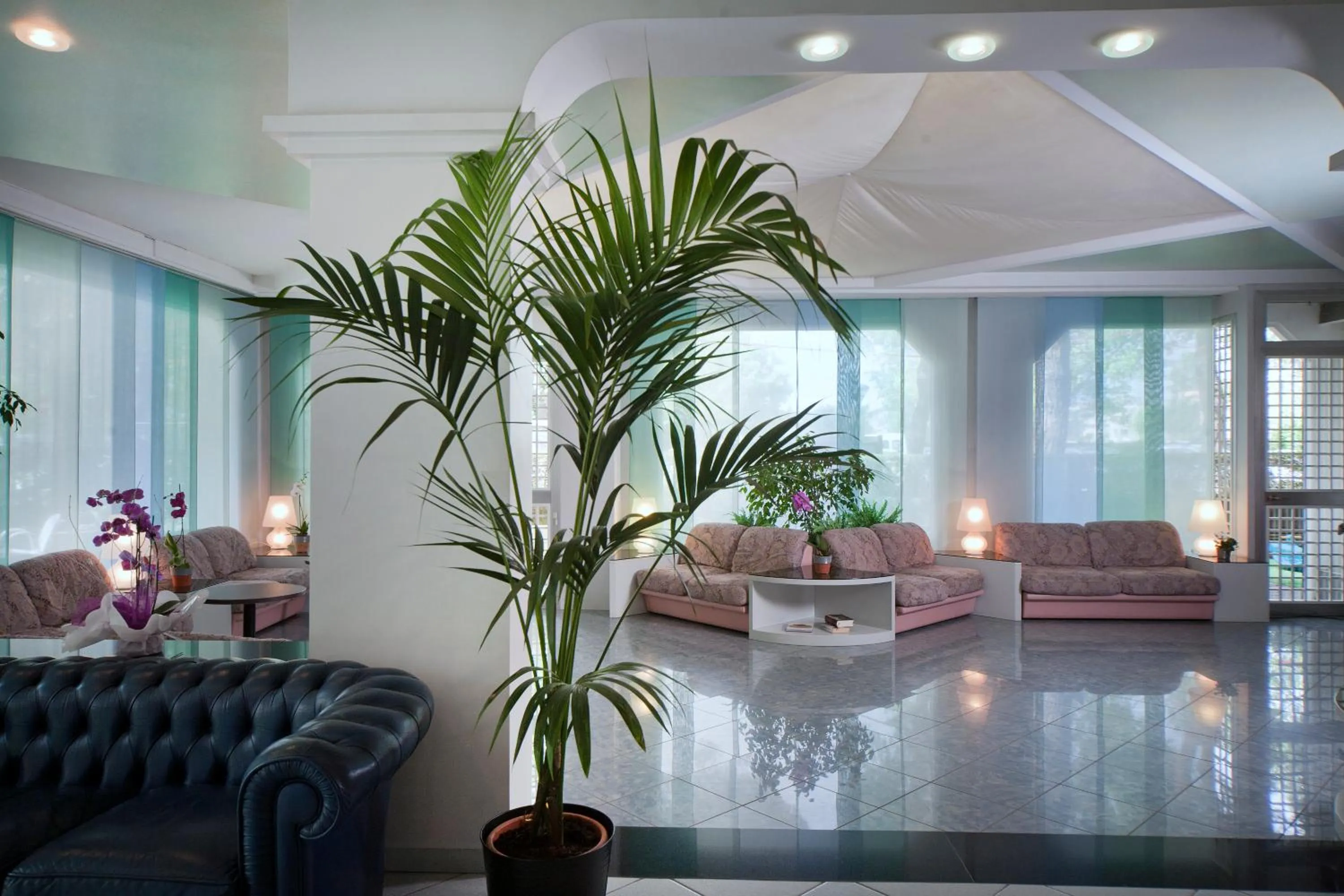 Communal lounge/ TV room in Hotel Norma