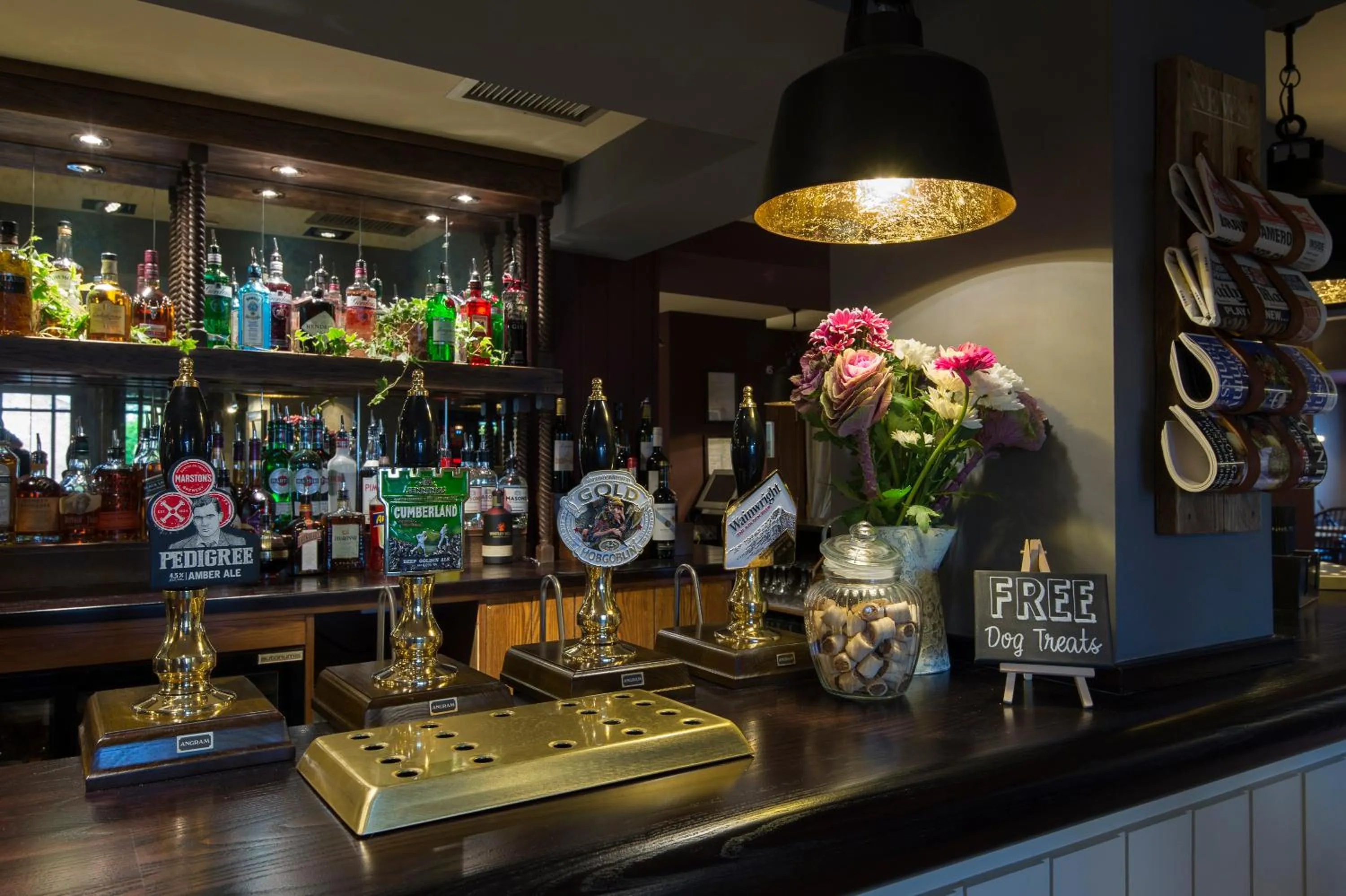 Lounge or bar in Owl, Hambleton by Marston's Inns