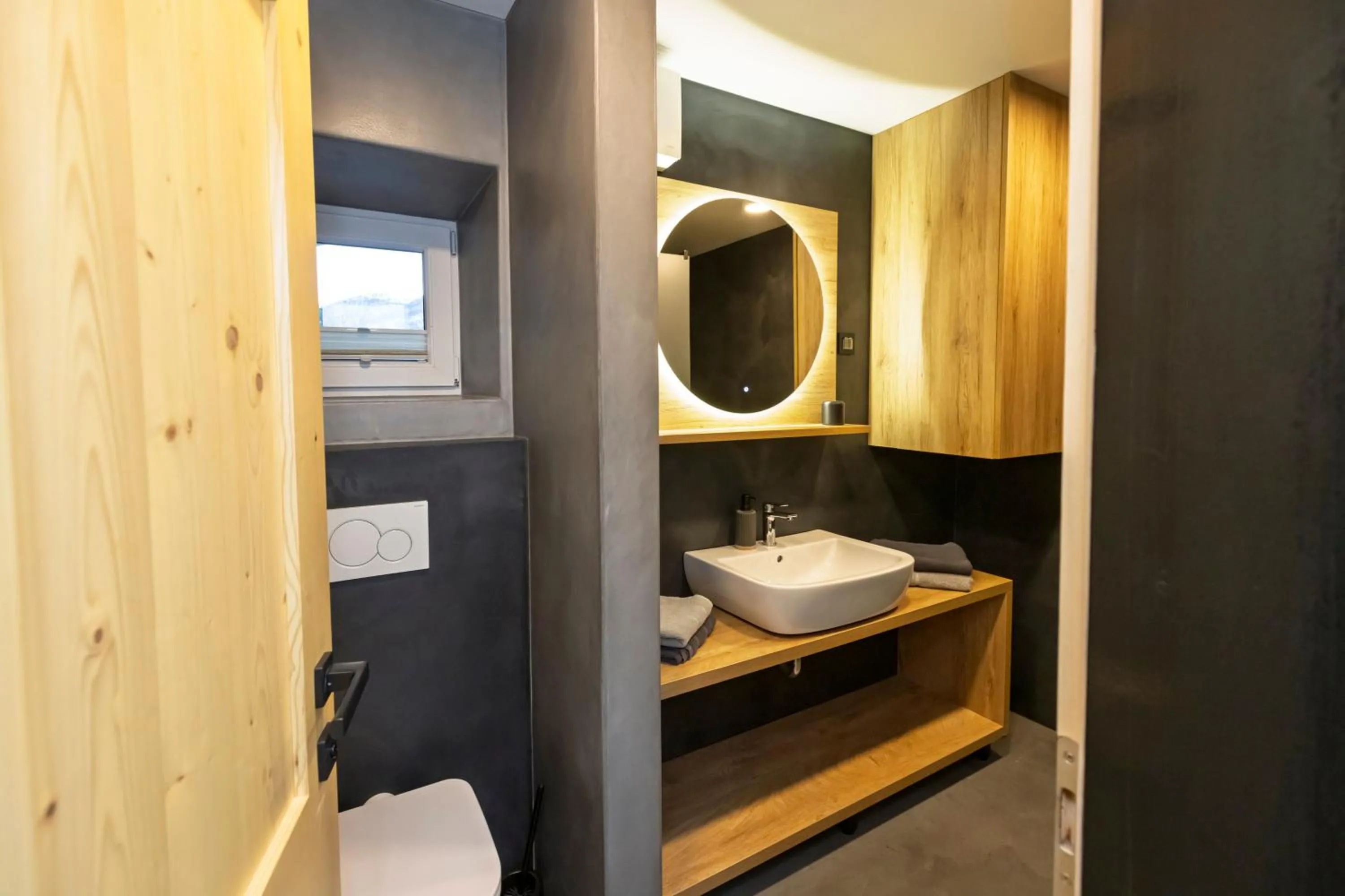 Bathroom in Apartments Alp