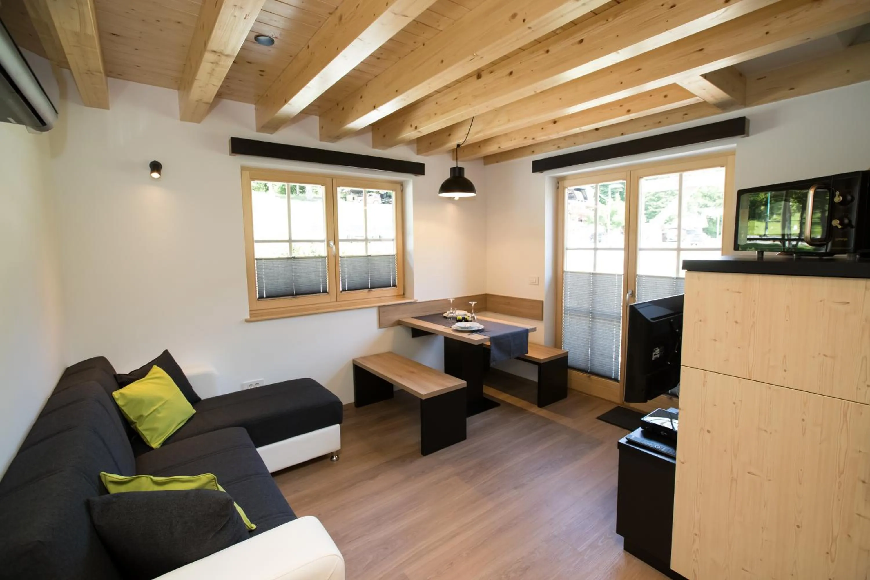 Living room in Apartments Alp