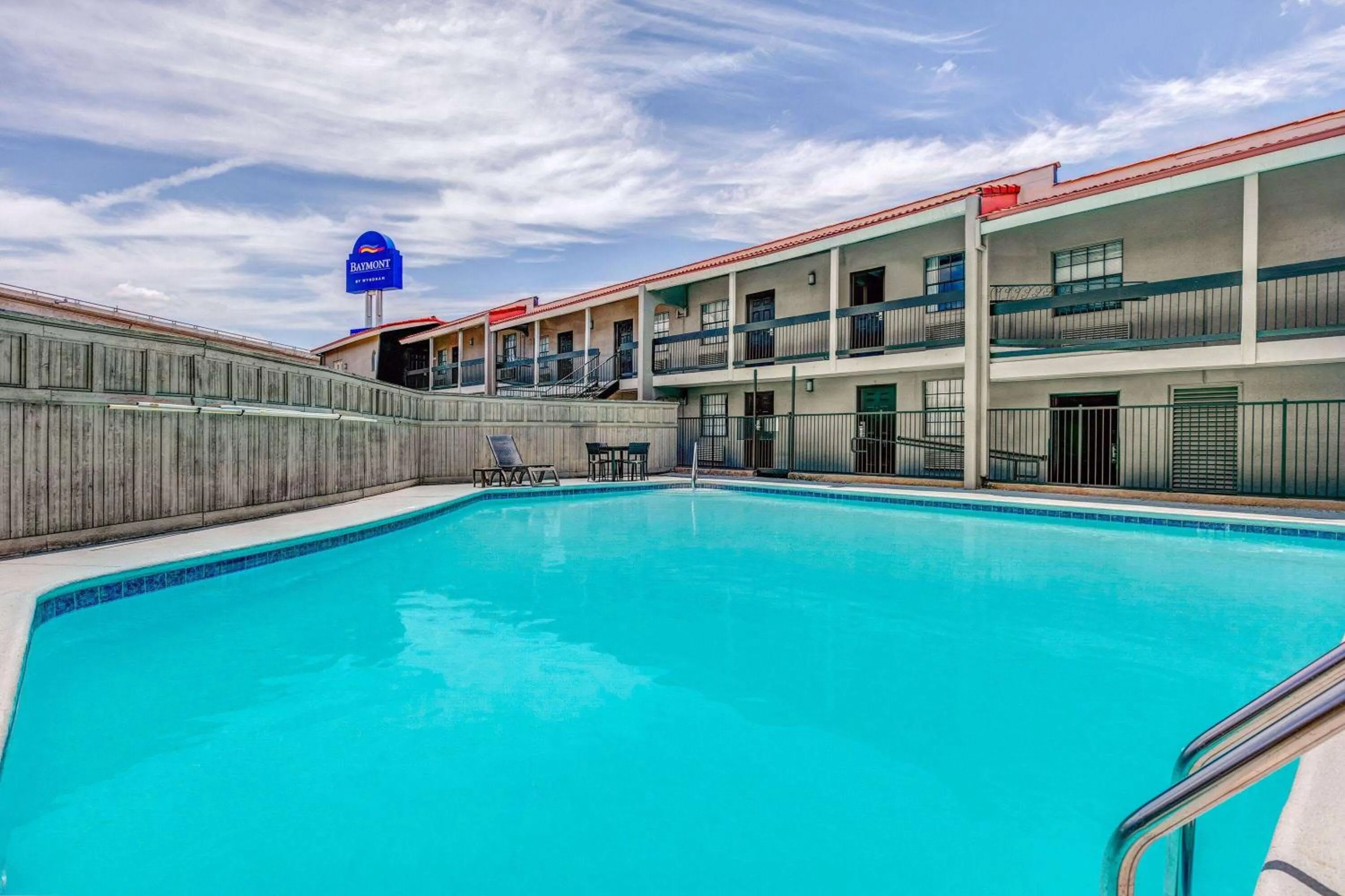 Swimming pool in Baymont by Wyndham Austin University Area