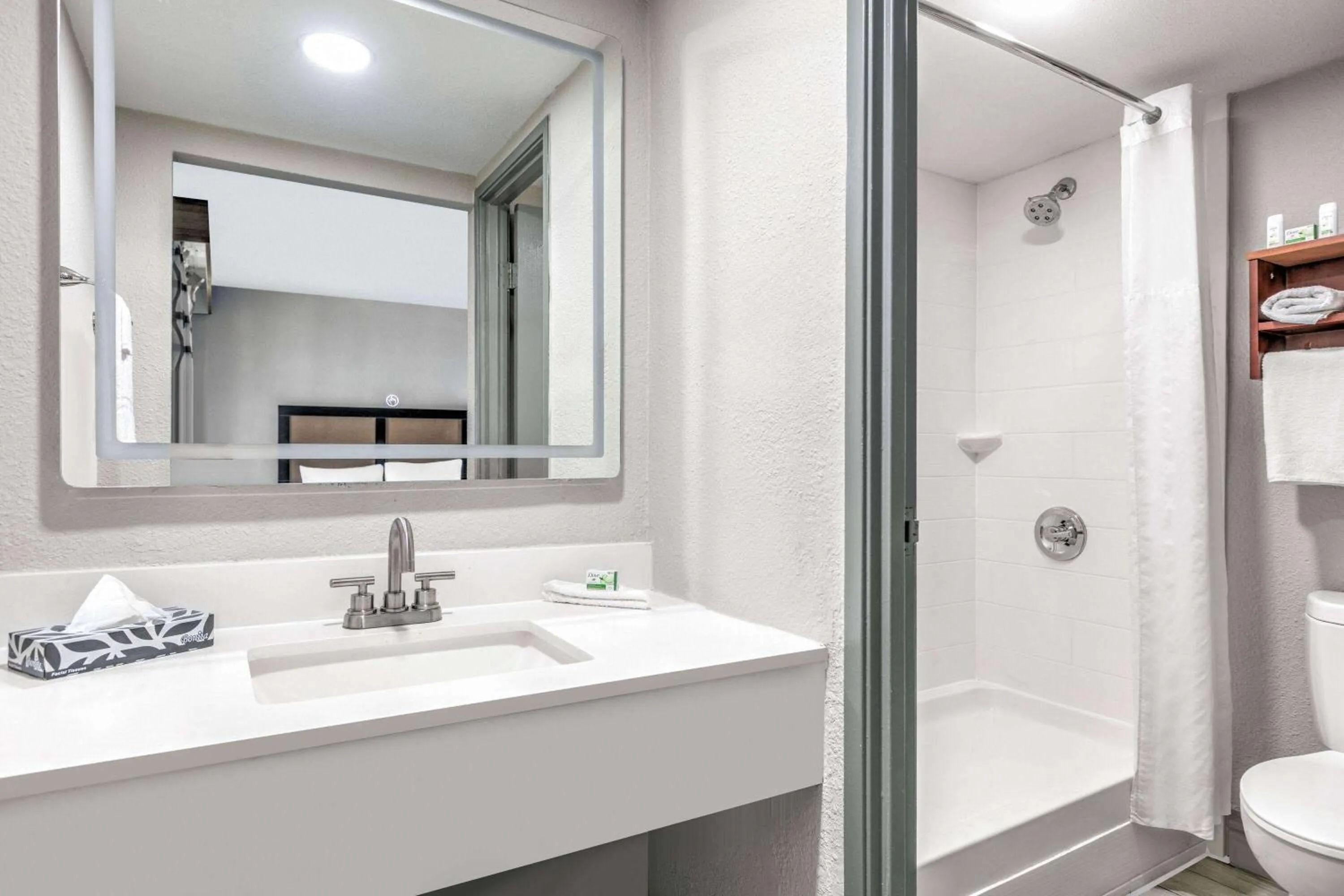 Bathroom in Baymont by Wyndham Austin University Area