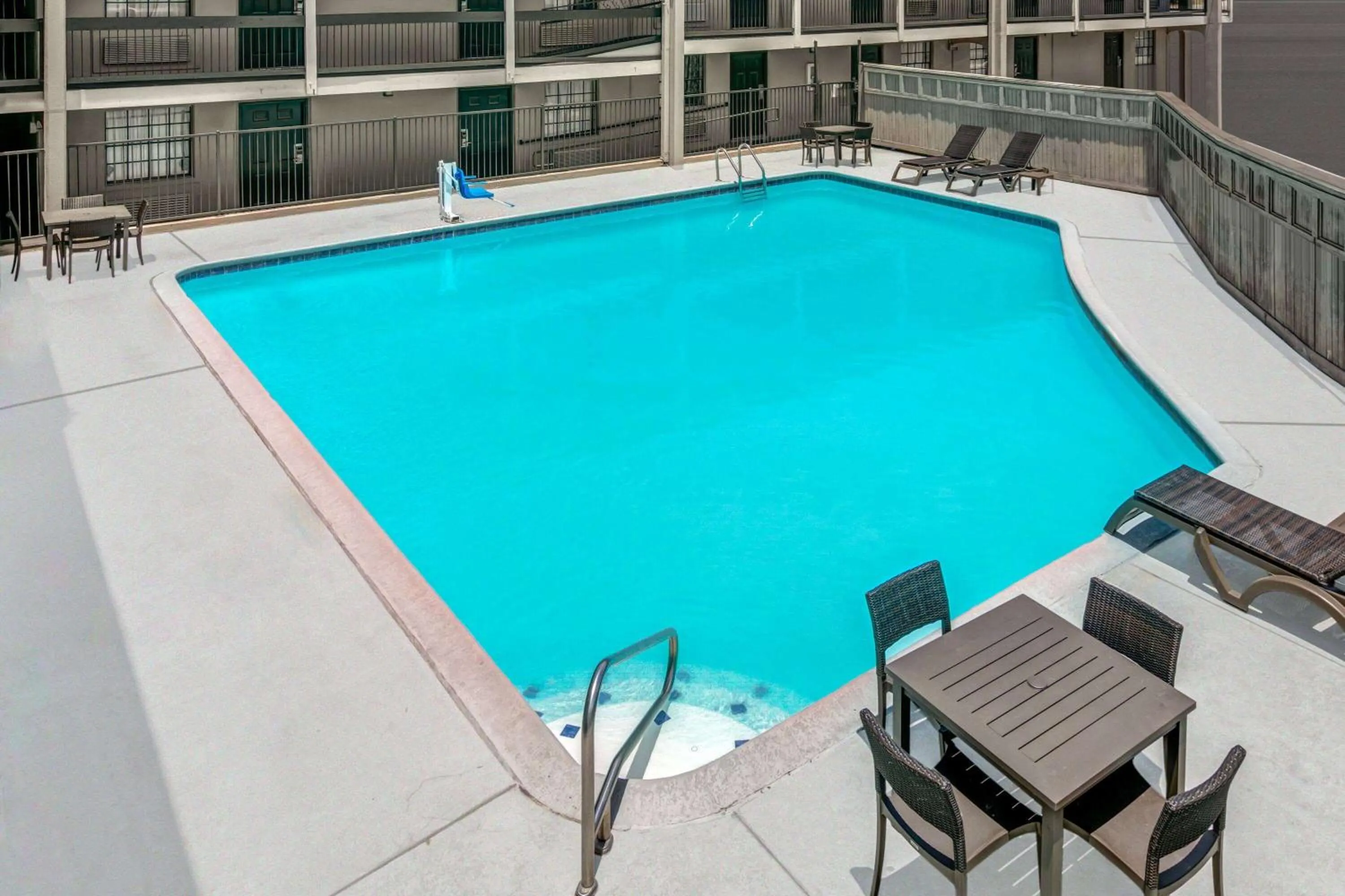 Swimming pool in Baymont by Wyndham Austin University Area