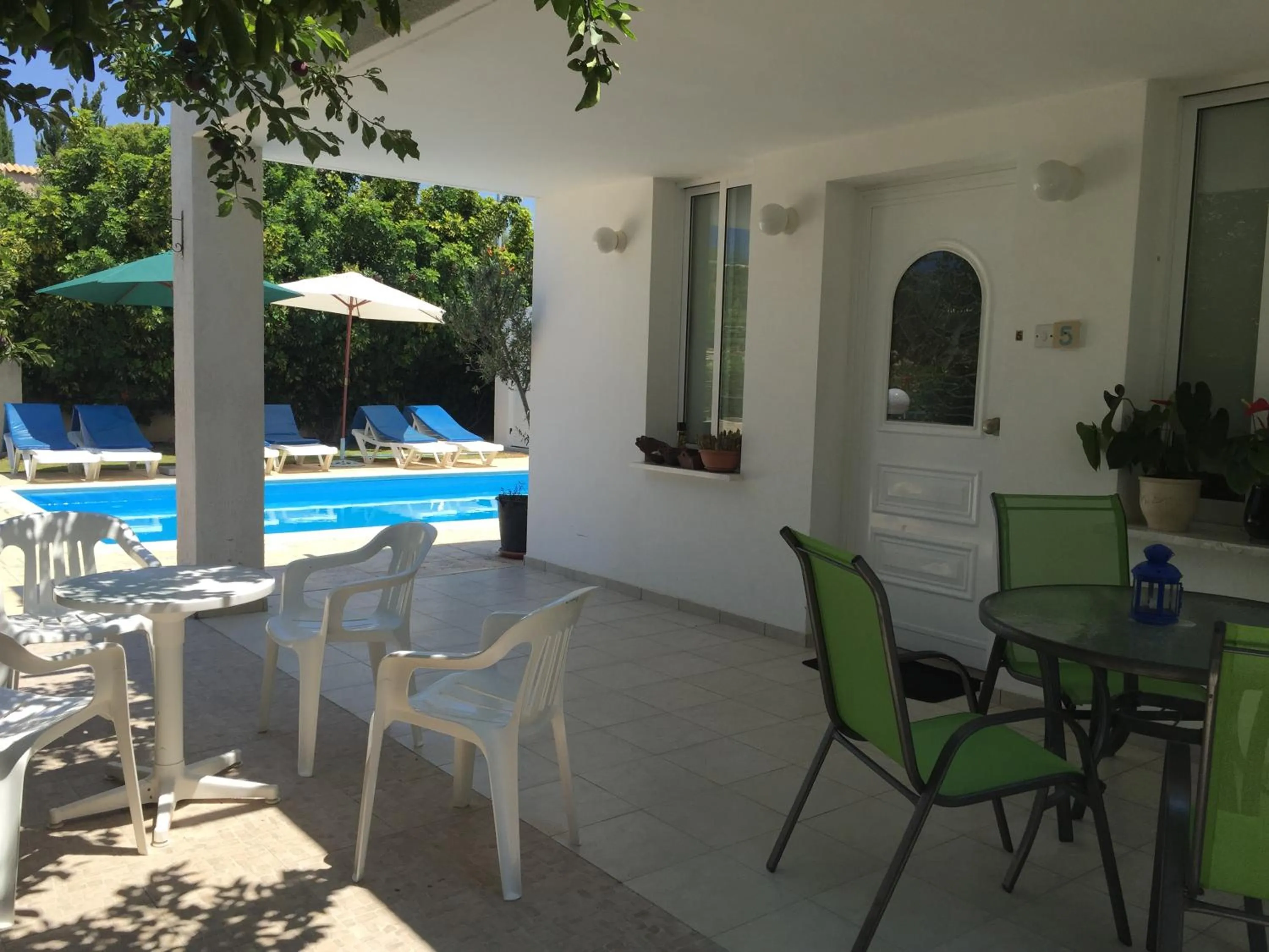 Balcony/Terrace in Philippos Paphos villas - villa 3