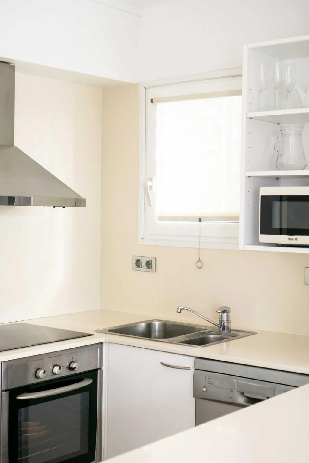 Kitchen or kitchenette in Santa Llucia Apartaments