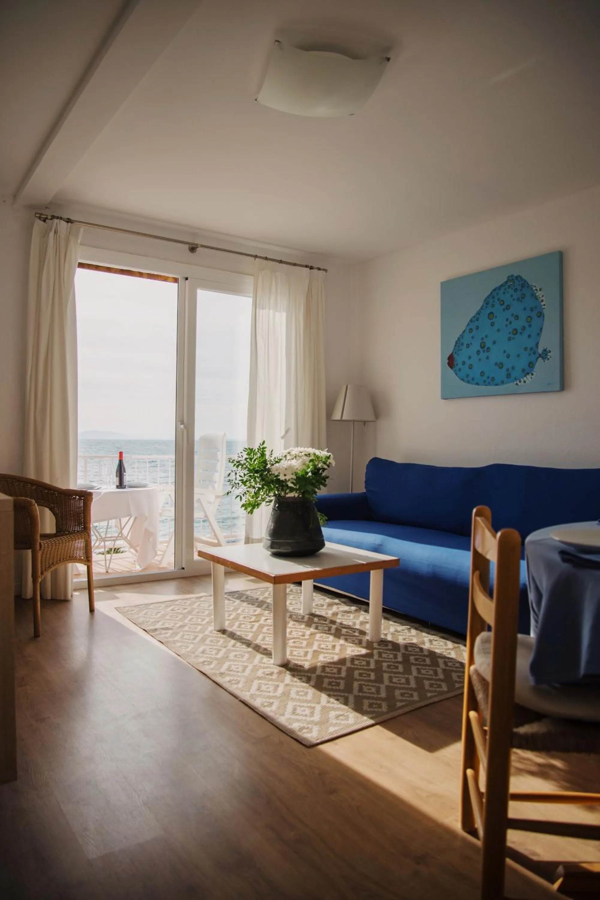 Living room in Santa Llucia Apartaments