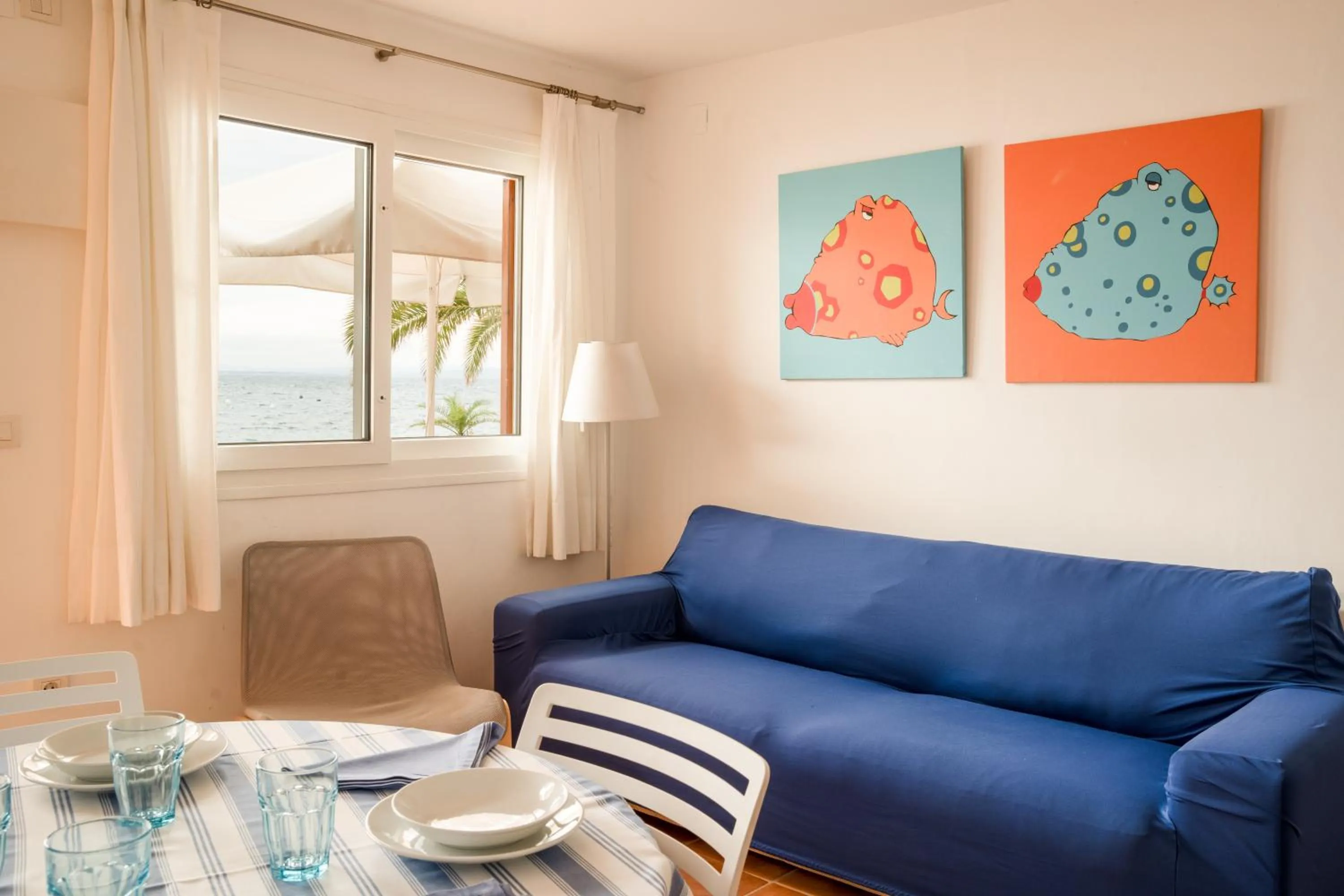 Living room in Santa Llucia Apartaments