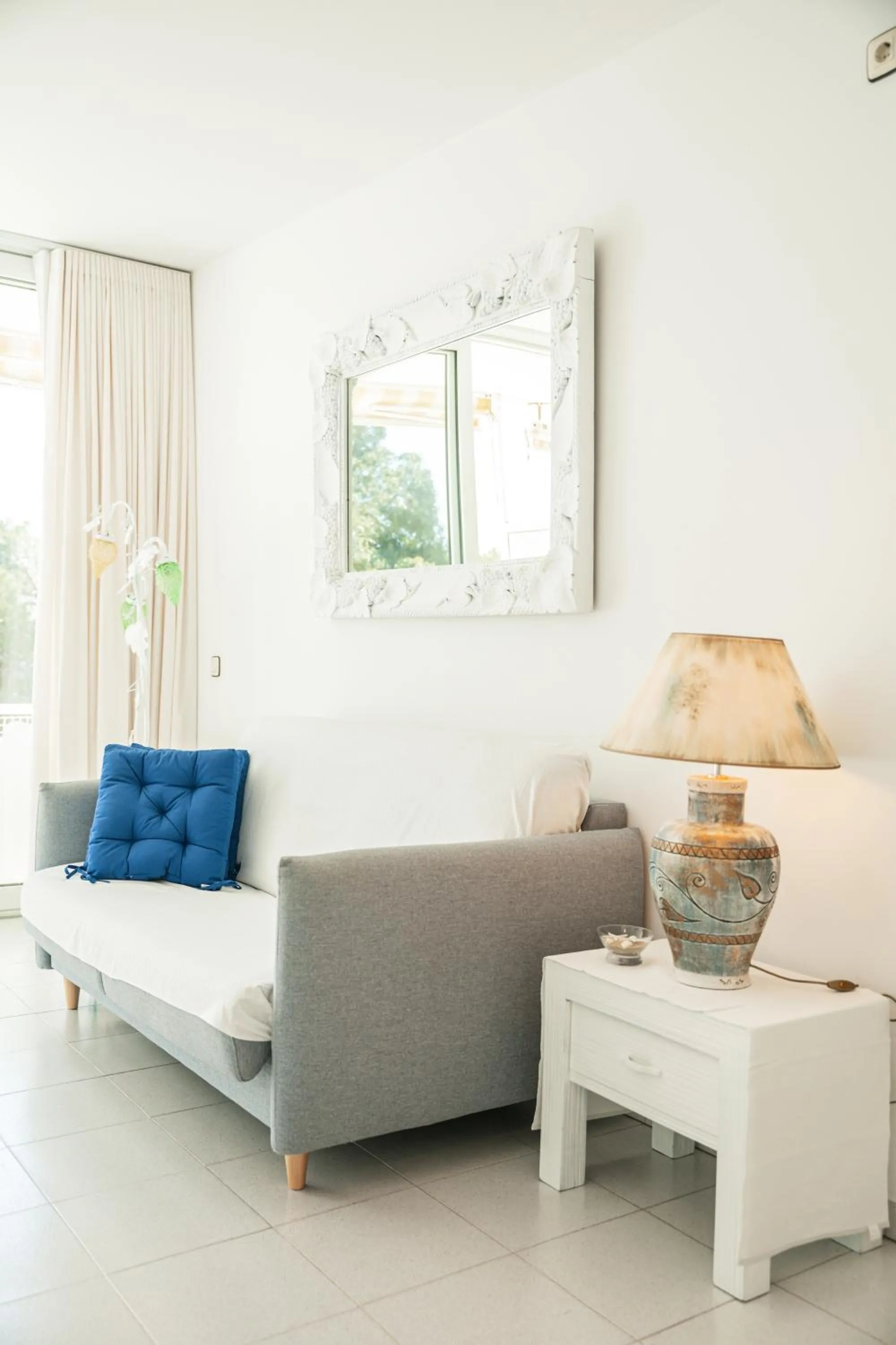 Seating area in Santa Llucia Apartaments