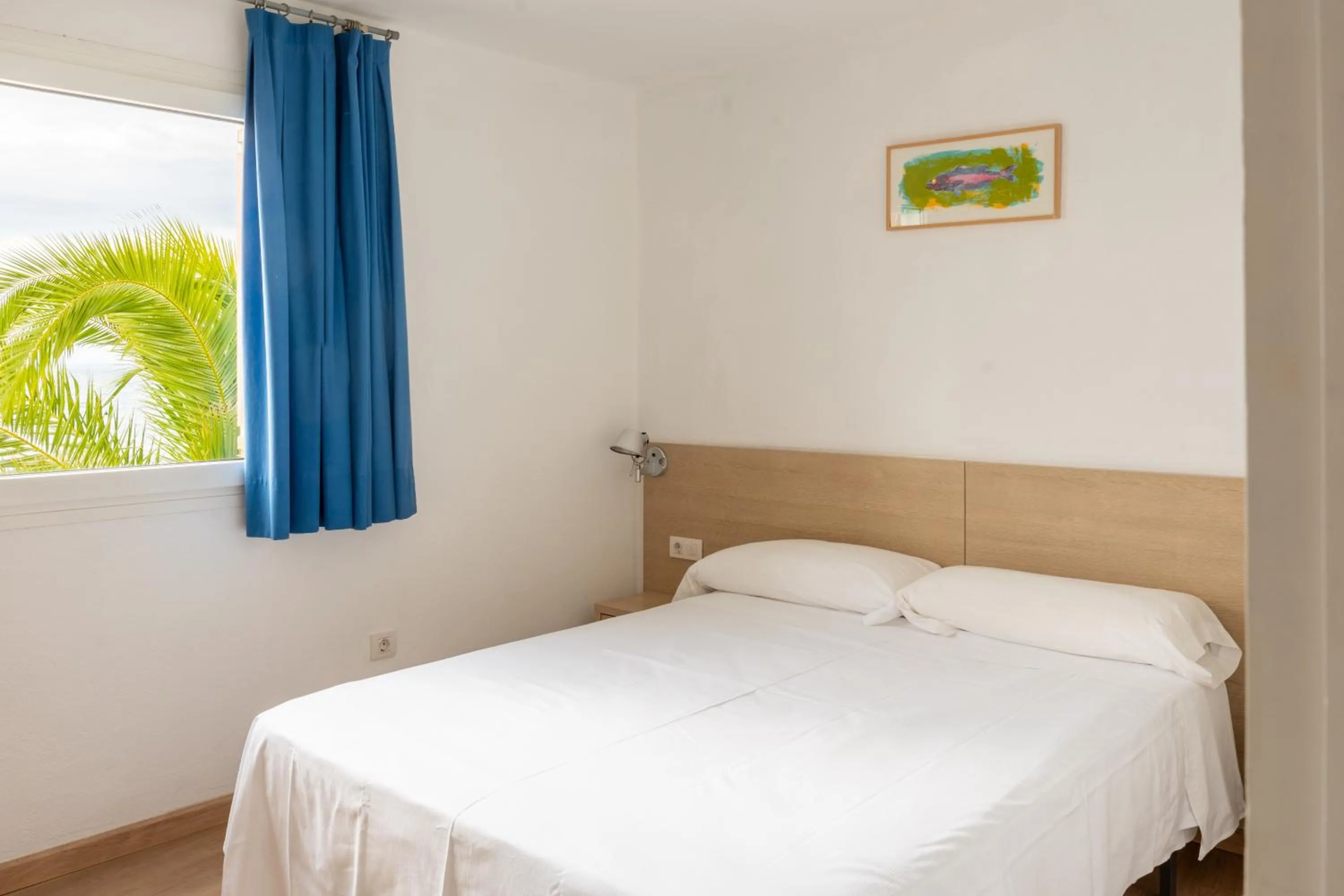 Bed in Santa Llucia Apartaments