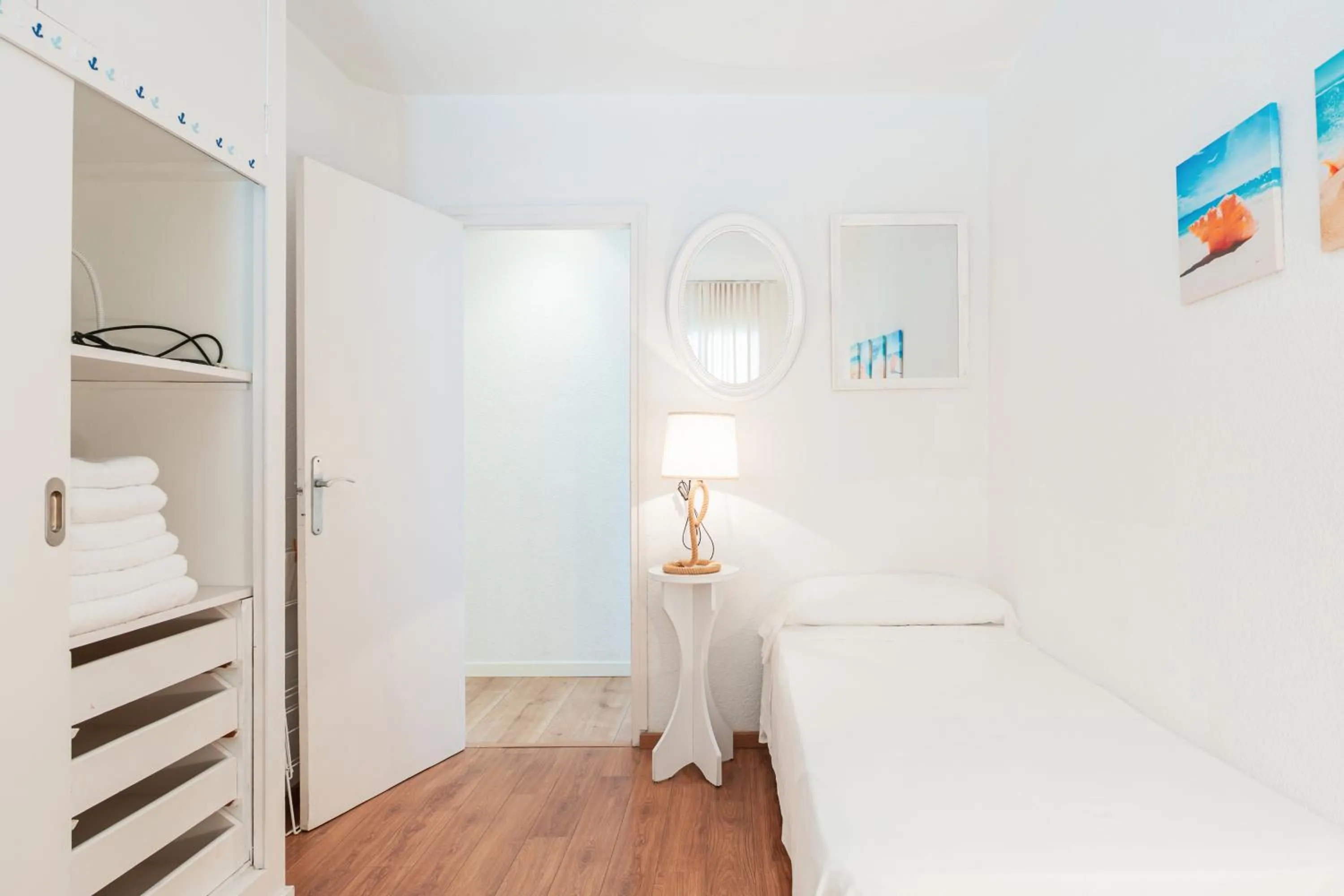 Bed in Santa Llucia Apartaments