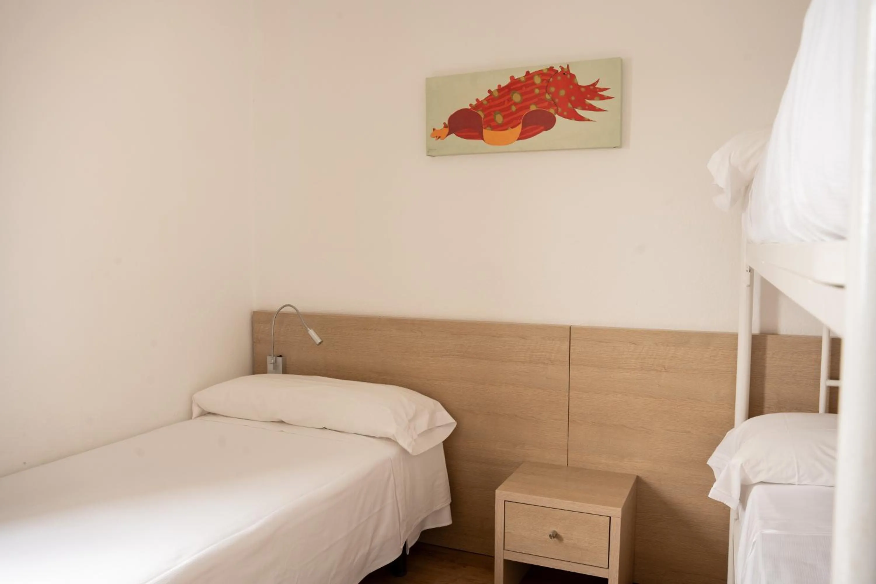 Bed in Santa Llucia Apartaments