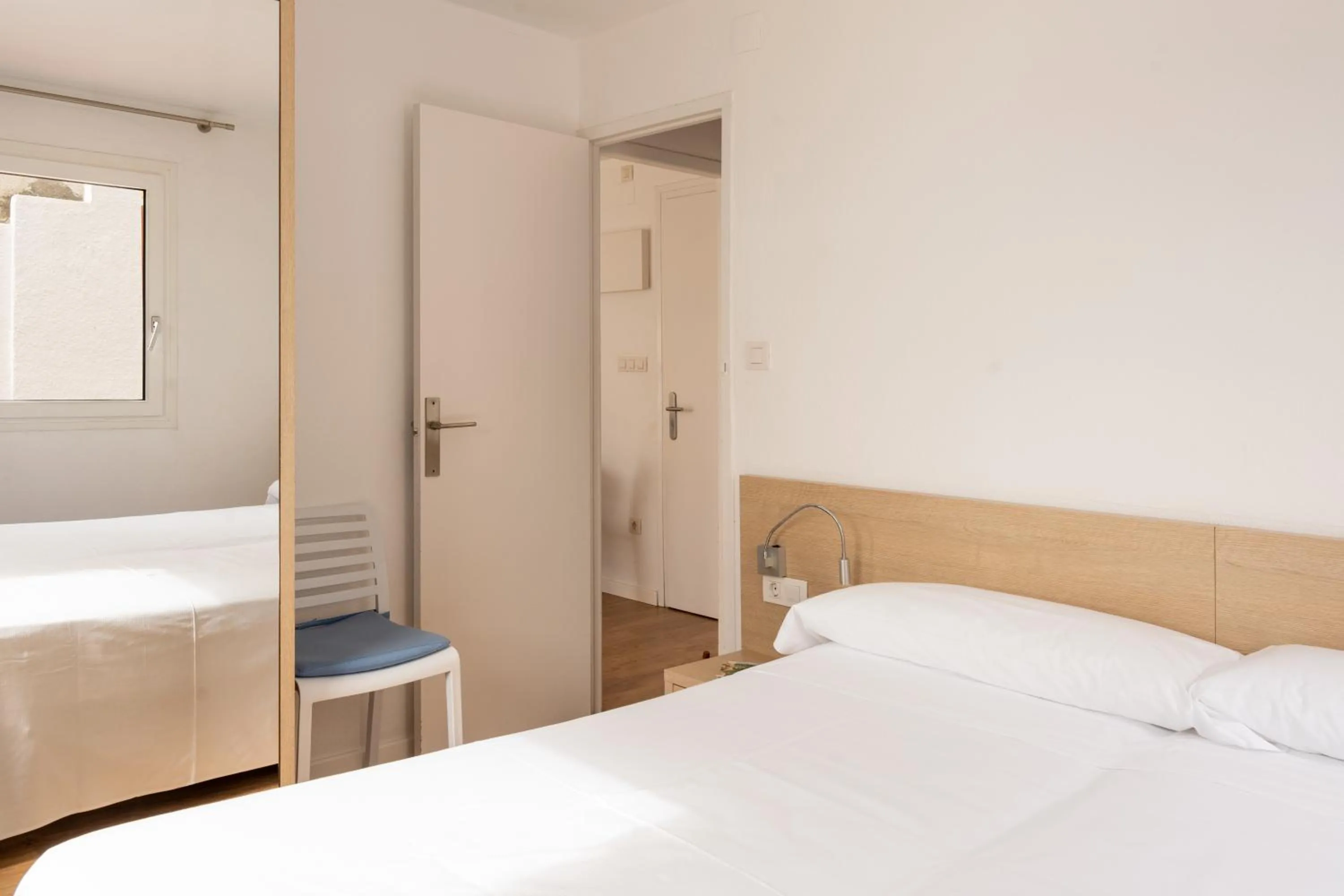 Bed in Santa Llucia Apartaments