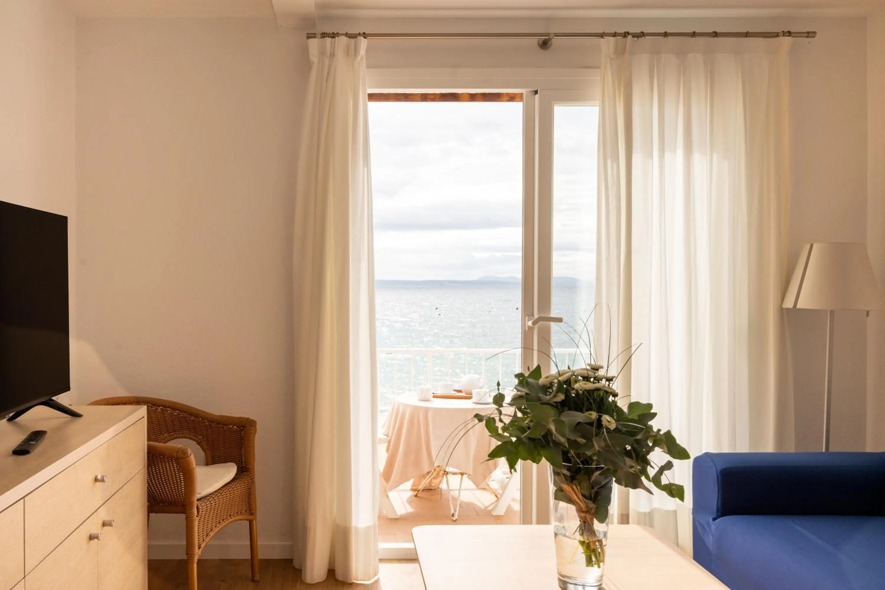 Living room in Santa Llucia Apartaments