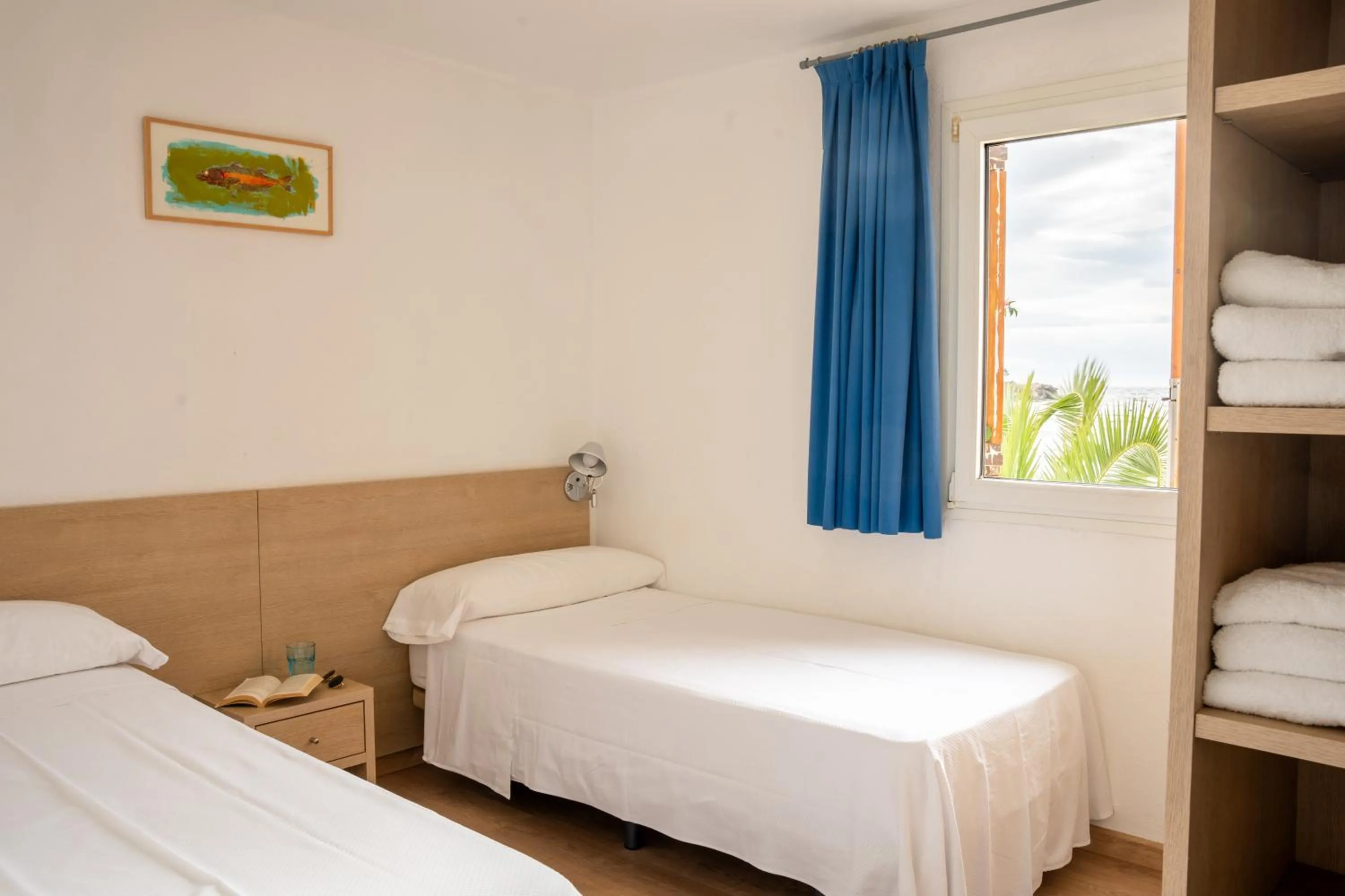 Bed in Santa Llucia Apartaments