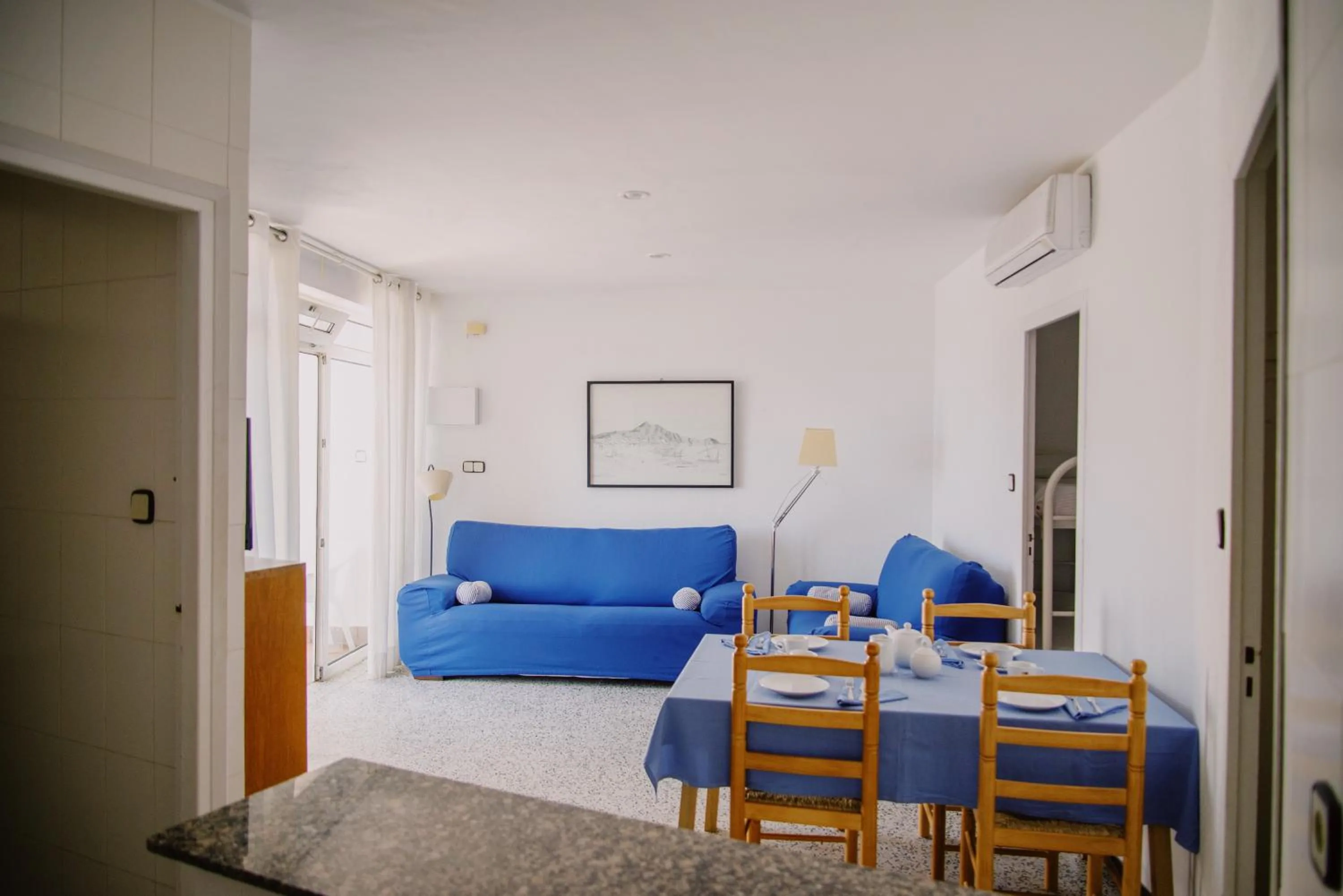 Living room in Santa Llucia Apartaments