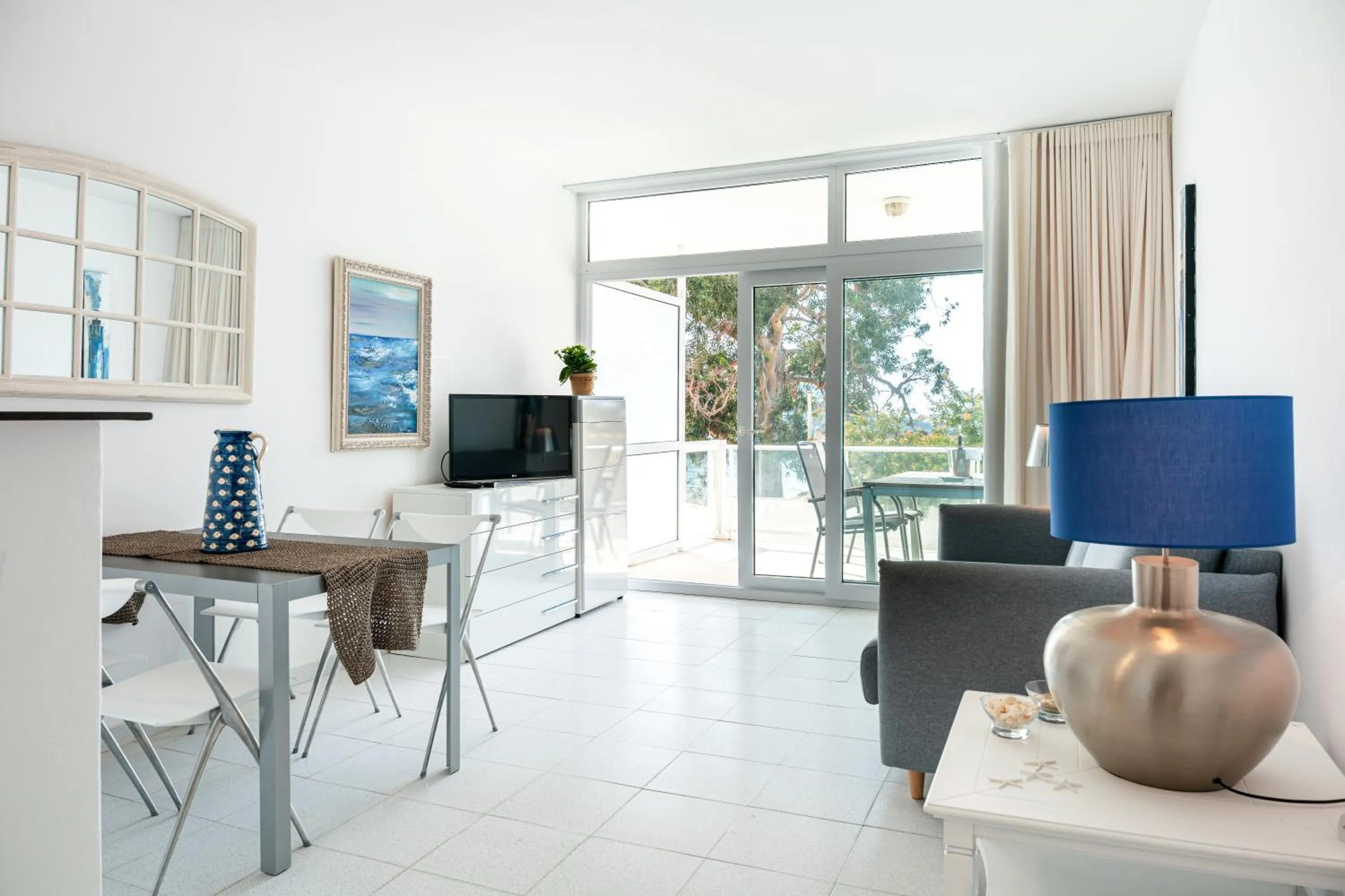 Living room in Santa Llucia Apartaments