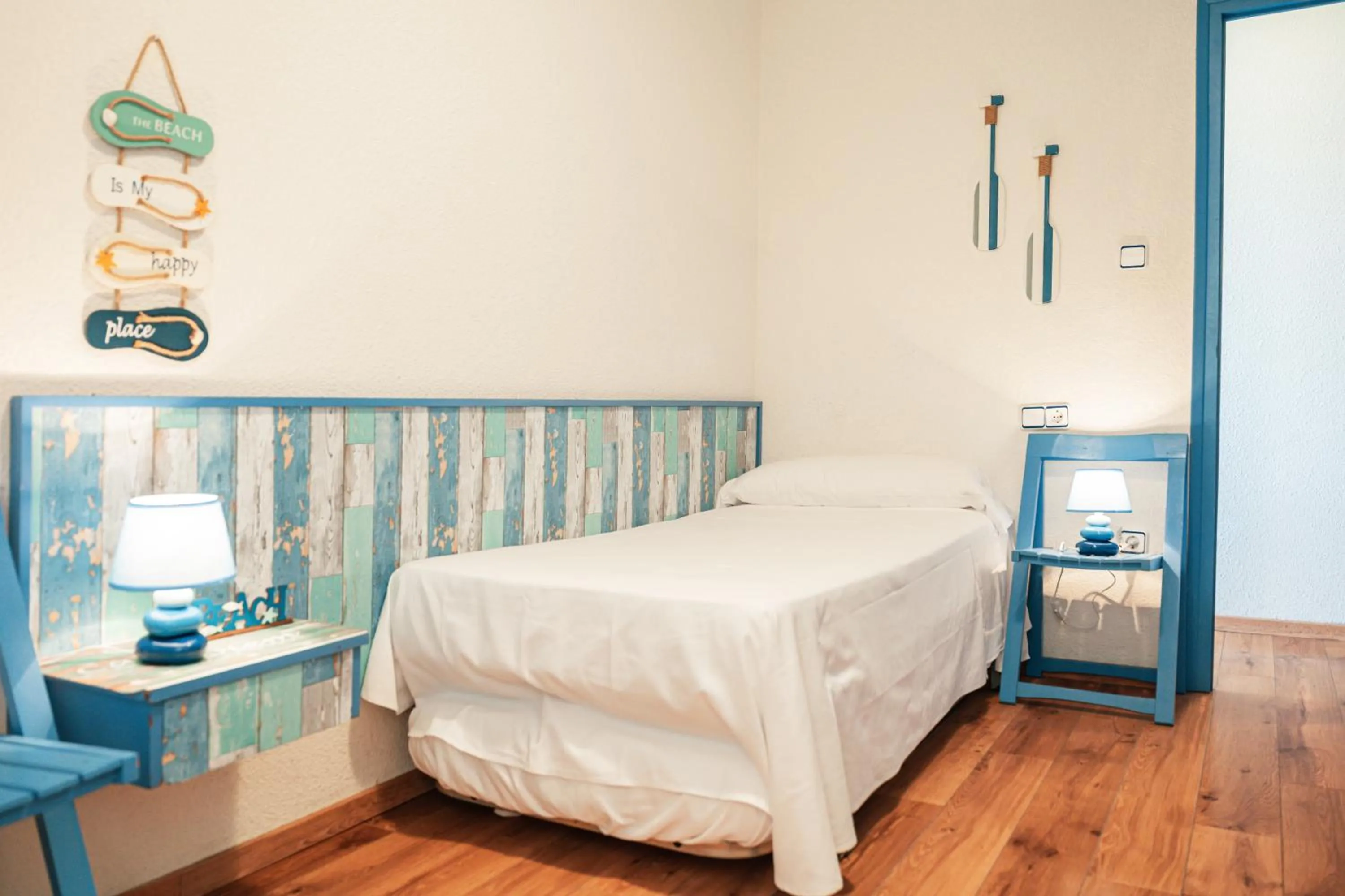 Bed in Santa Llucia Apartaments
