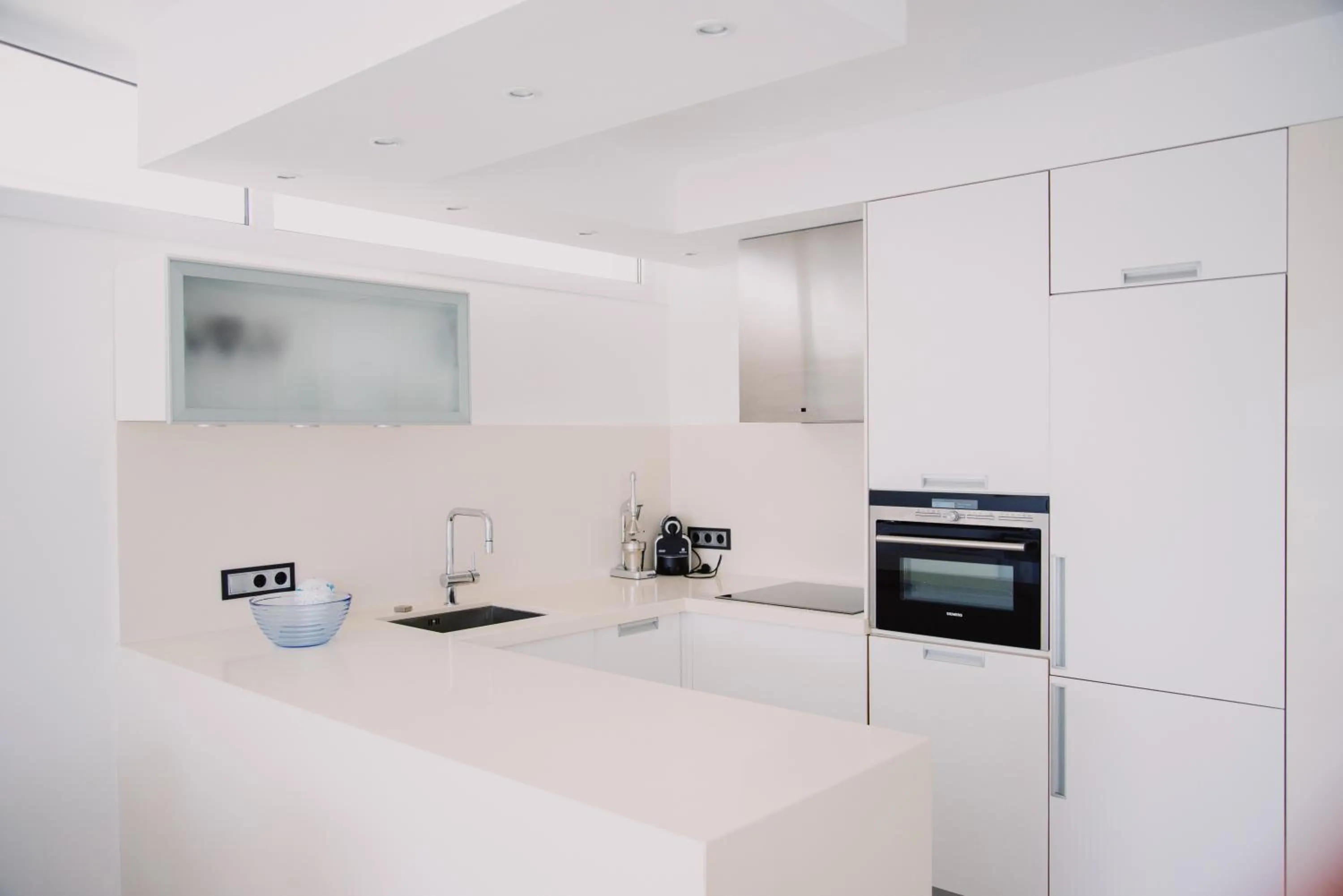 Kitchen or kitchenette in Santa Llucia Apartaments