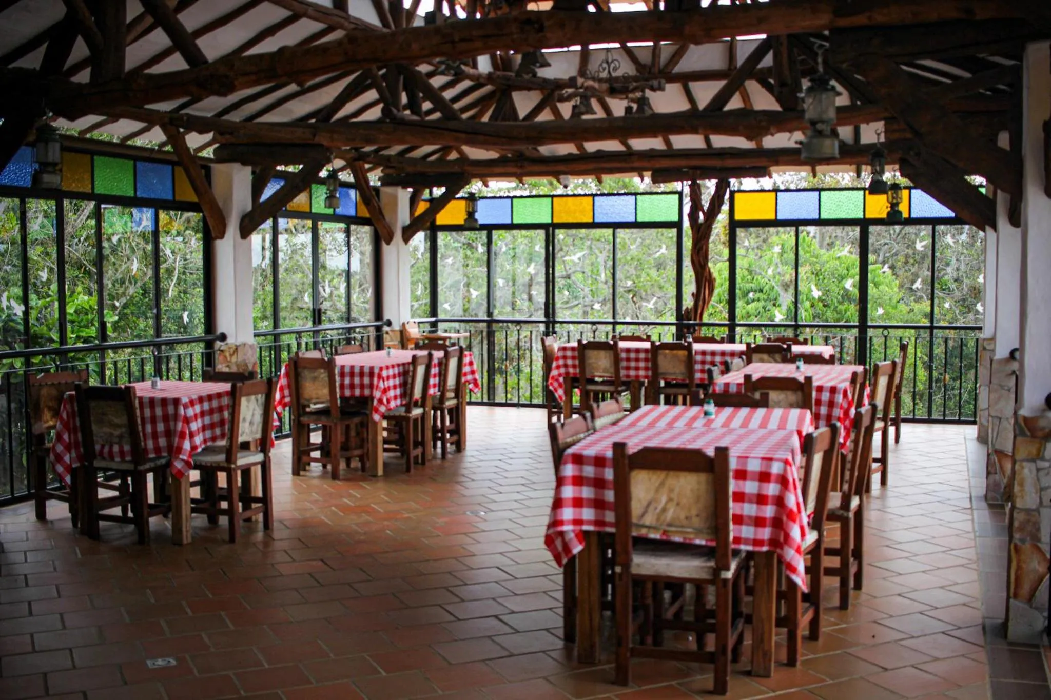 Restaurant/places to eat in Hotel Campestre Ataraxia Barichara