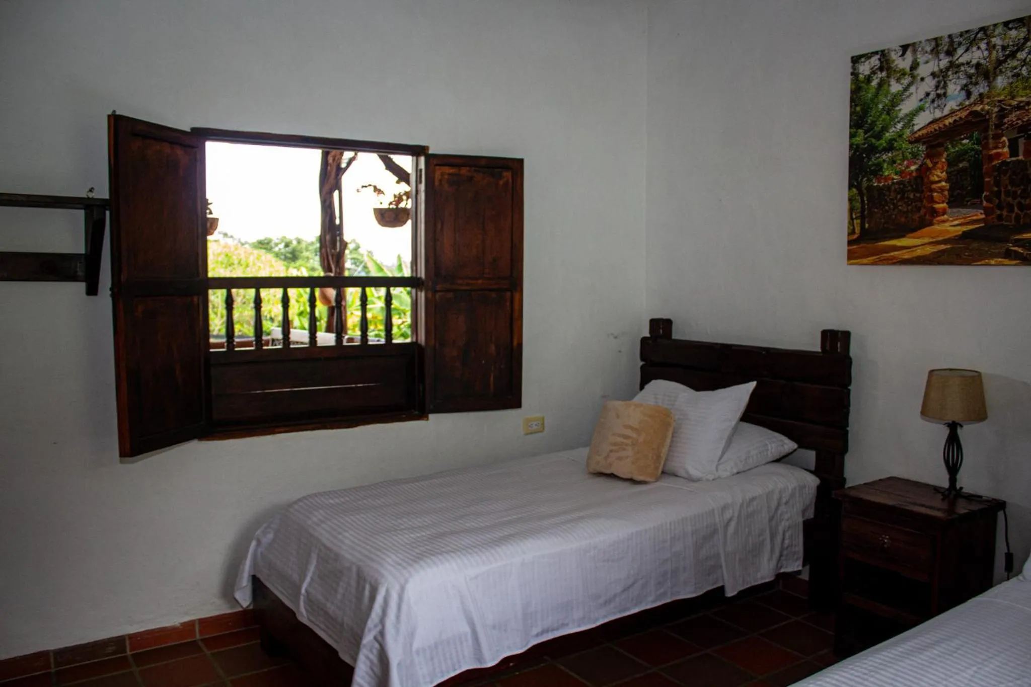 Bed in Hotel Campestre Ataraxia Barichara