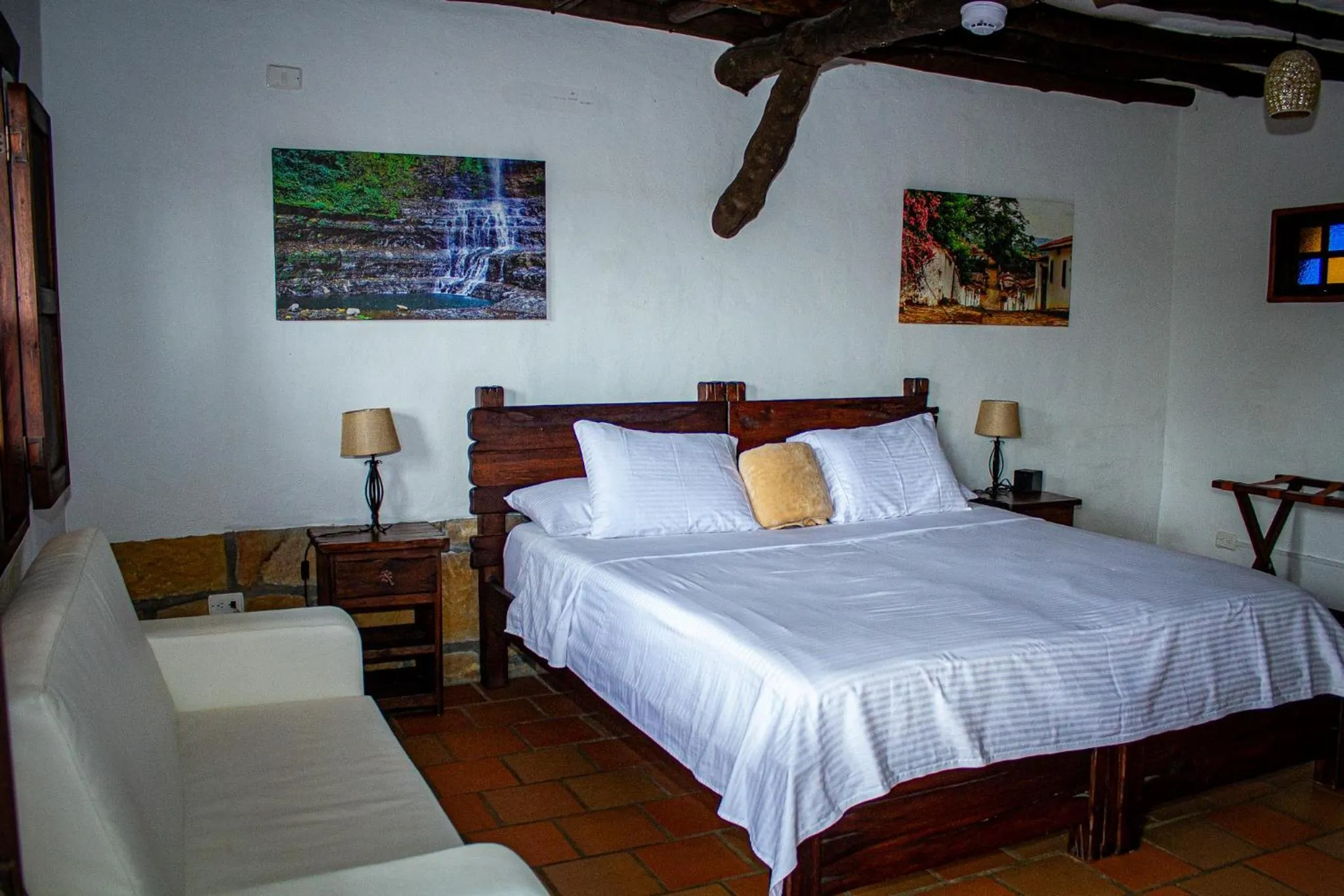 Bed in Hotel Campestre Ataraxia Barichara