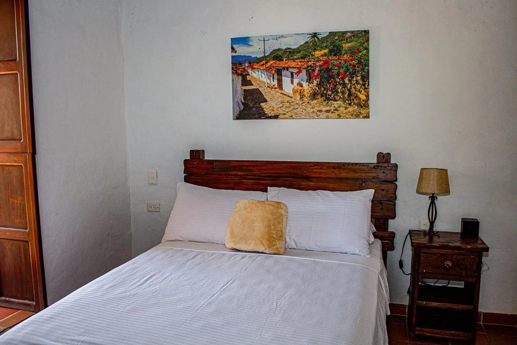 Bed in Hotel Campestre Ataraxia Barichara