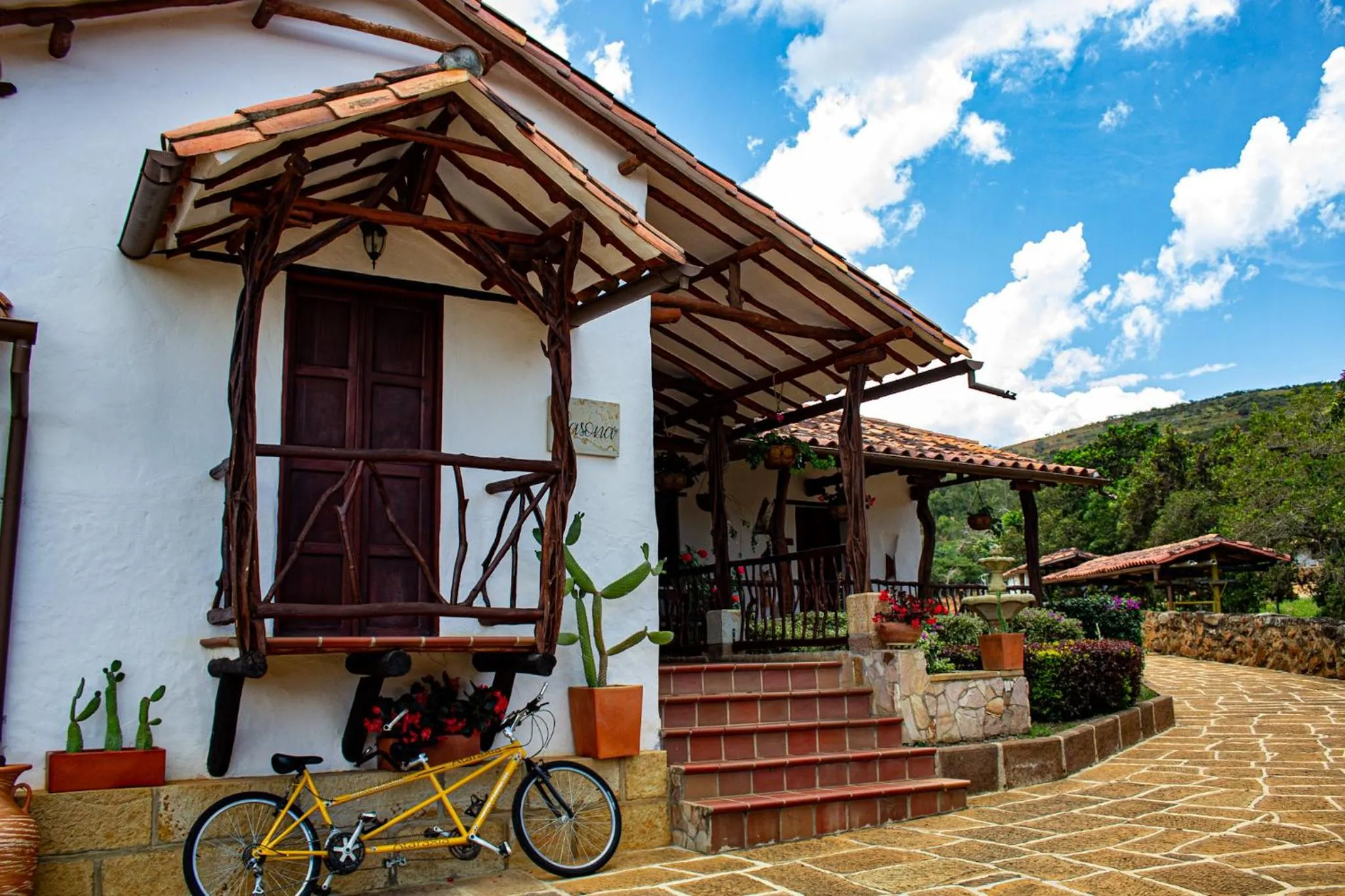 Property building in Hotel Campestre Ataraxia Barichara