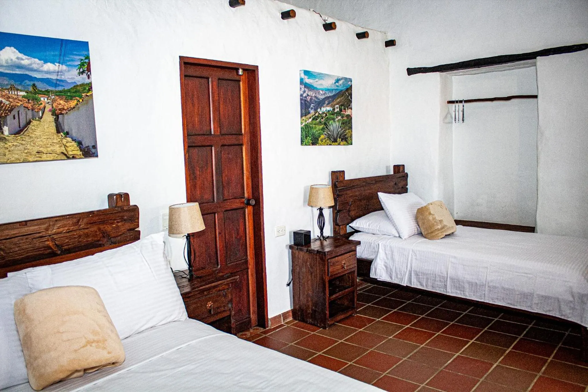 Bed in Hotel Campestre Ataraxia Barichara