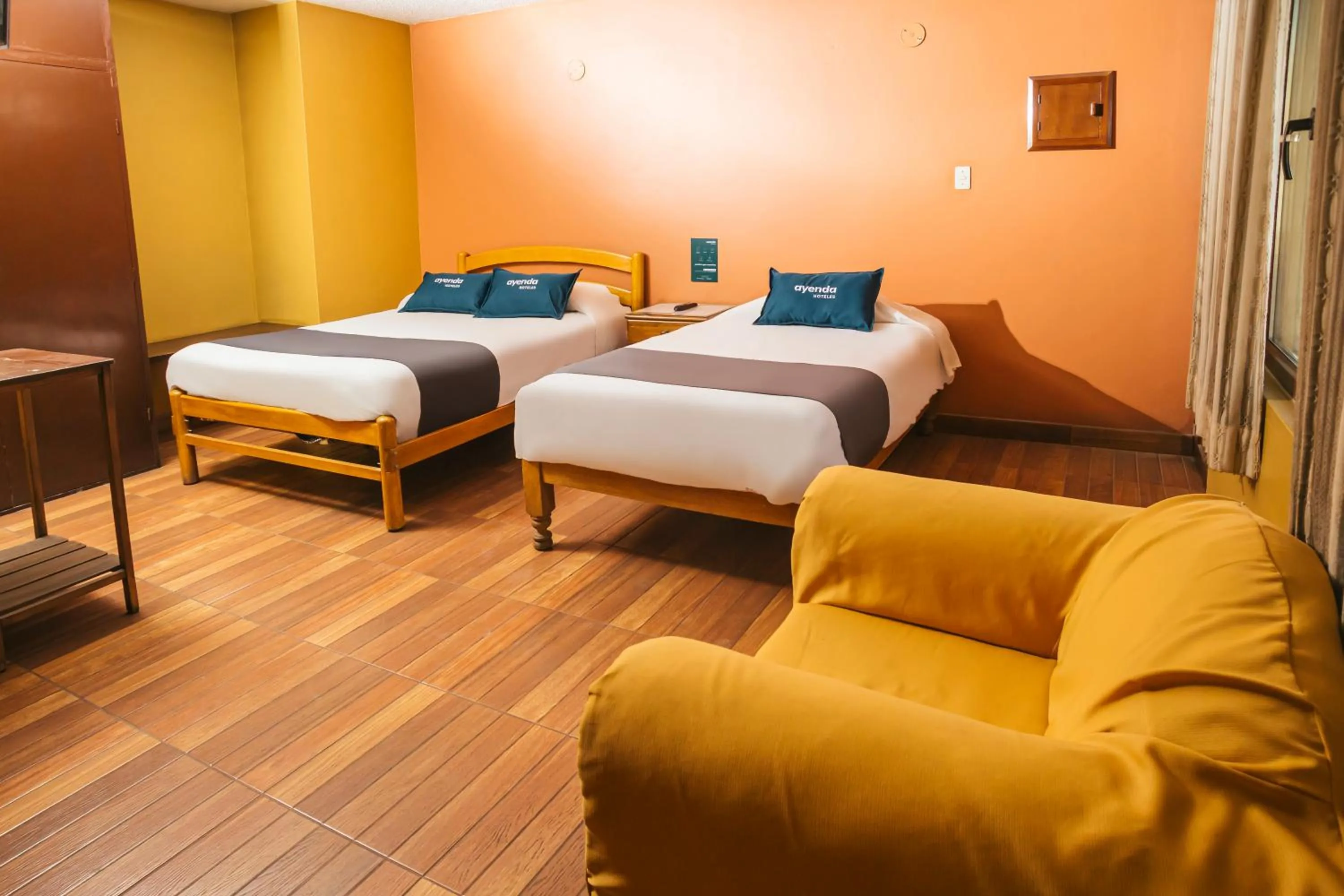 Bed in Posada San Juan