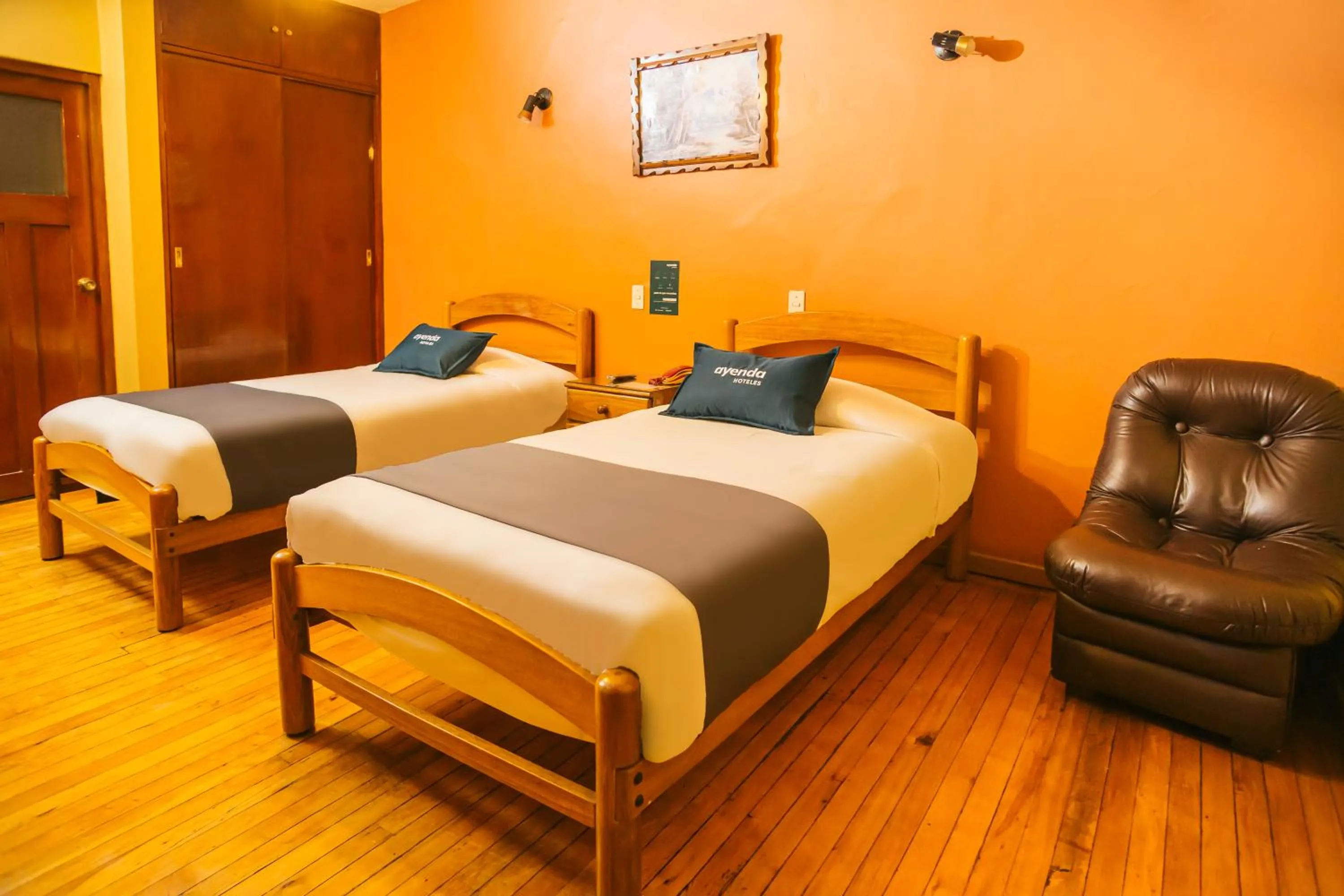 Bed in Posada San Juan