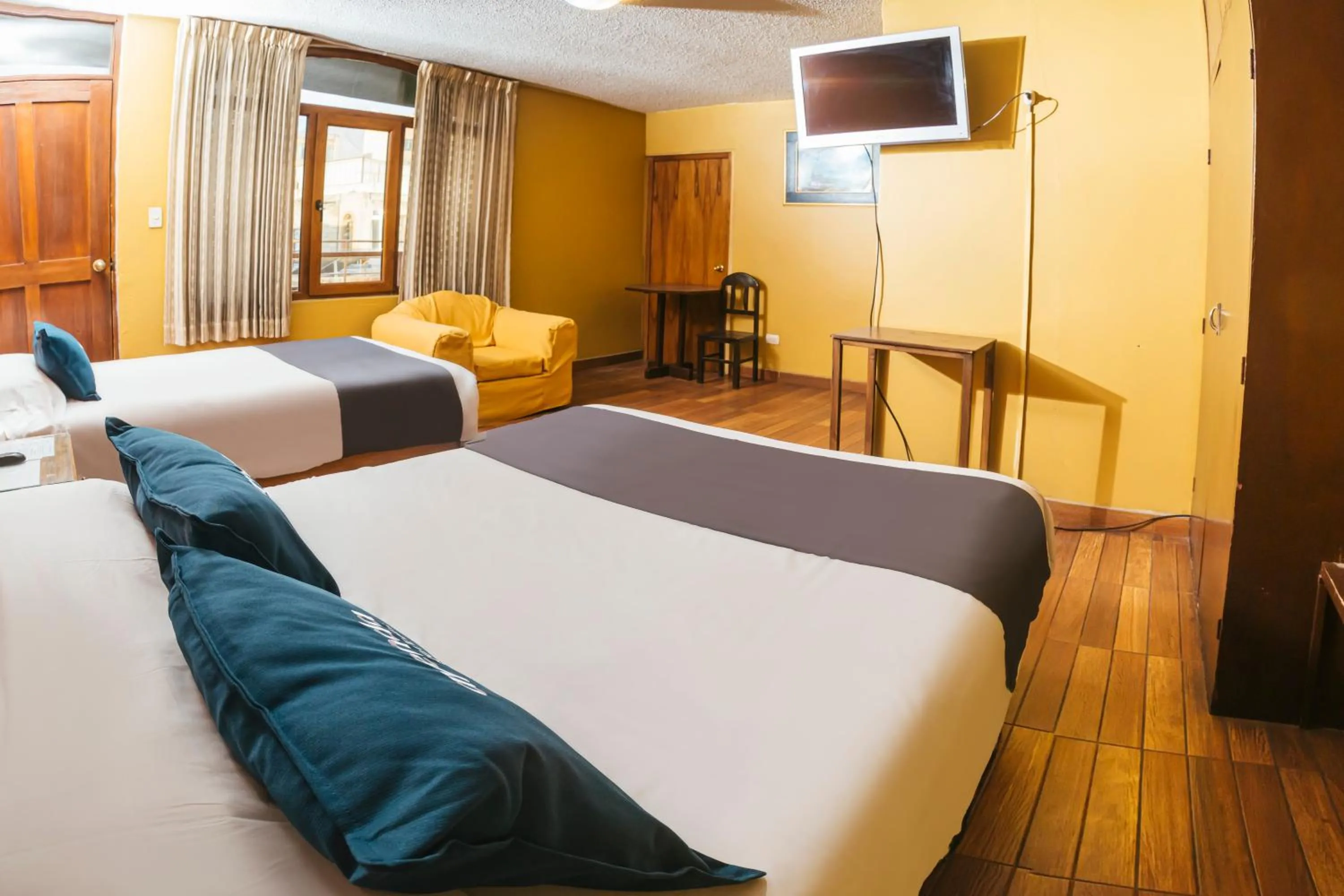 Bed in Posada San Juan