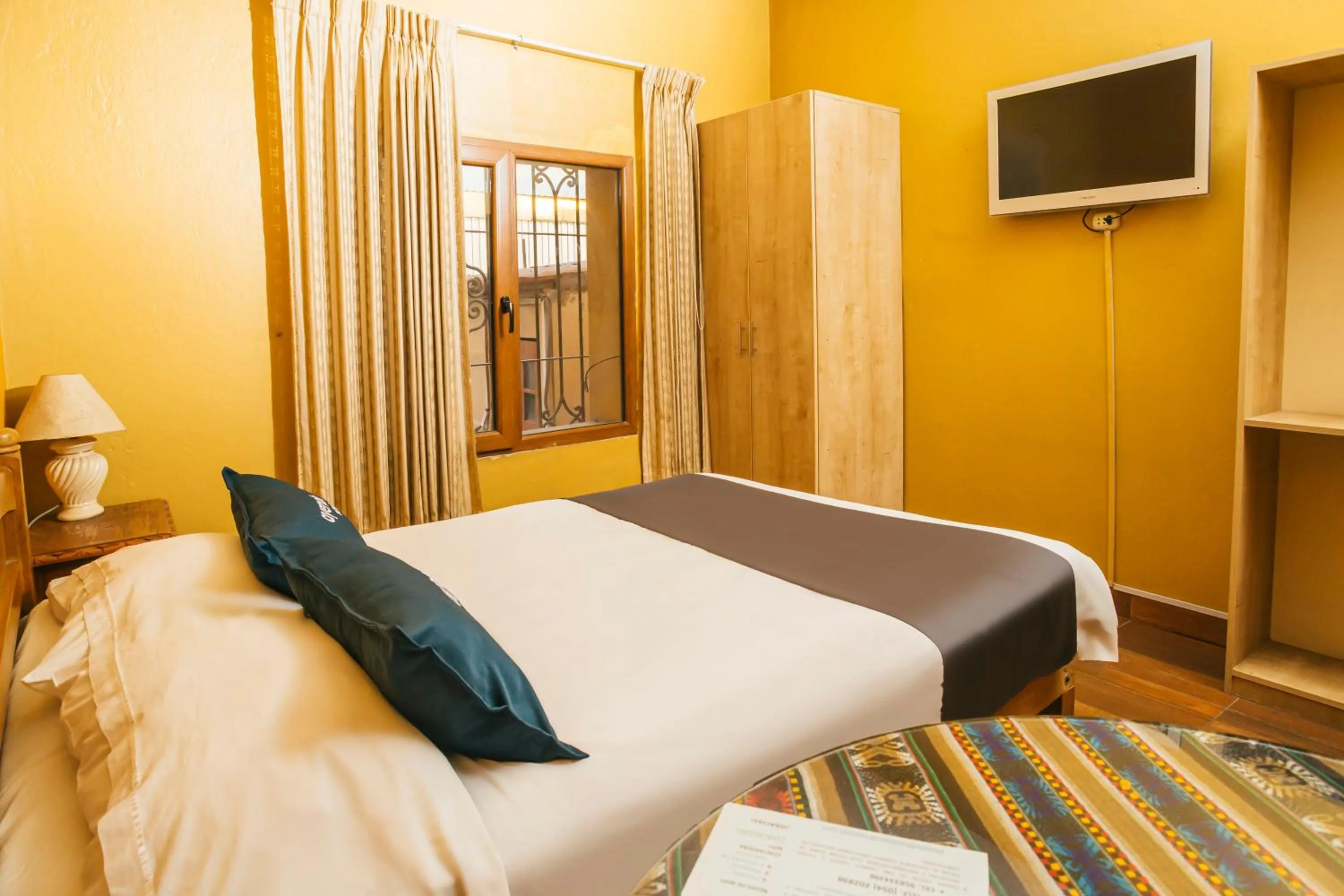 Bed in Posada San Juan