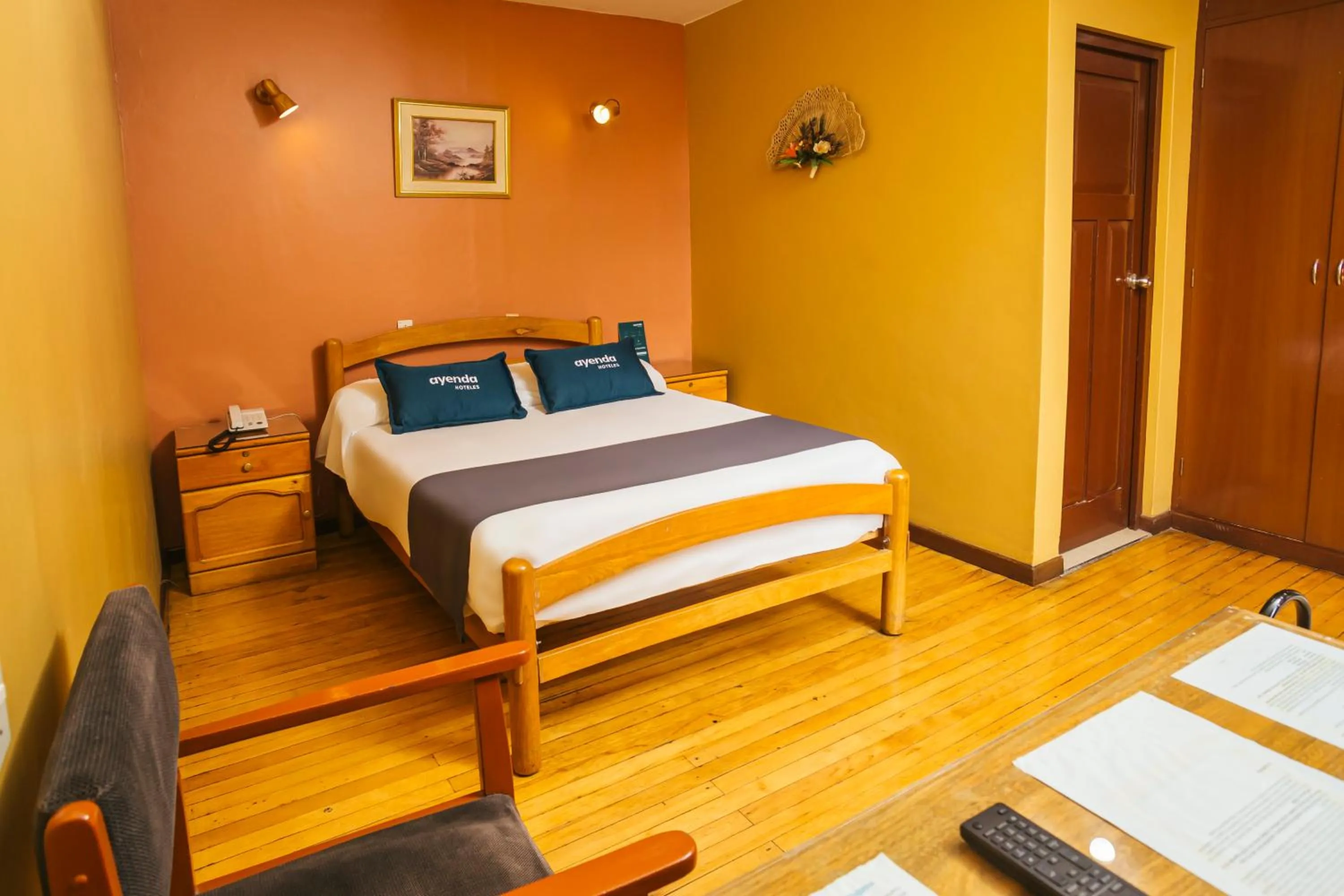 Bed in Posada San Juan