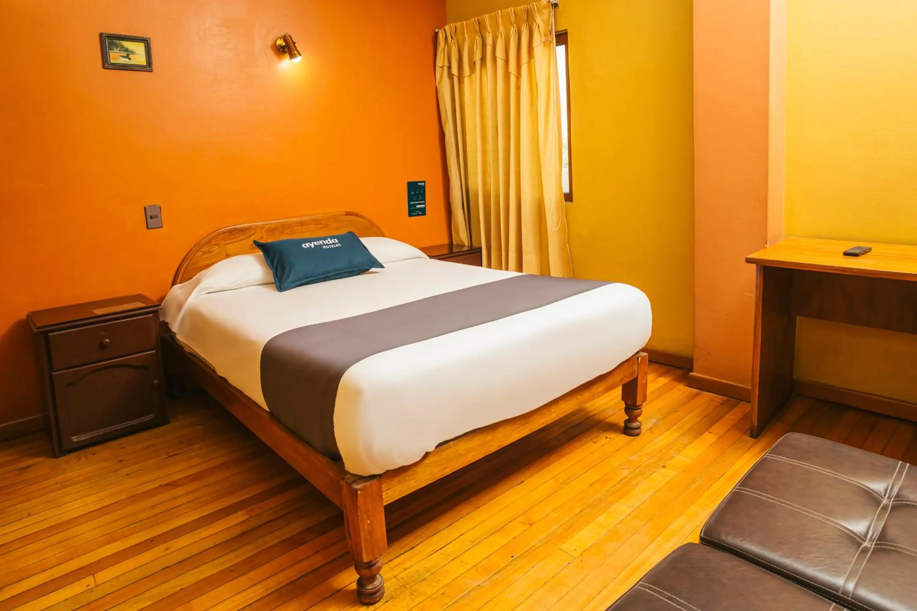 Bed in Posada San Juan