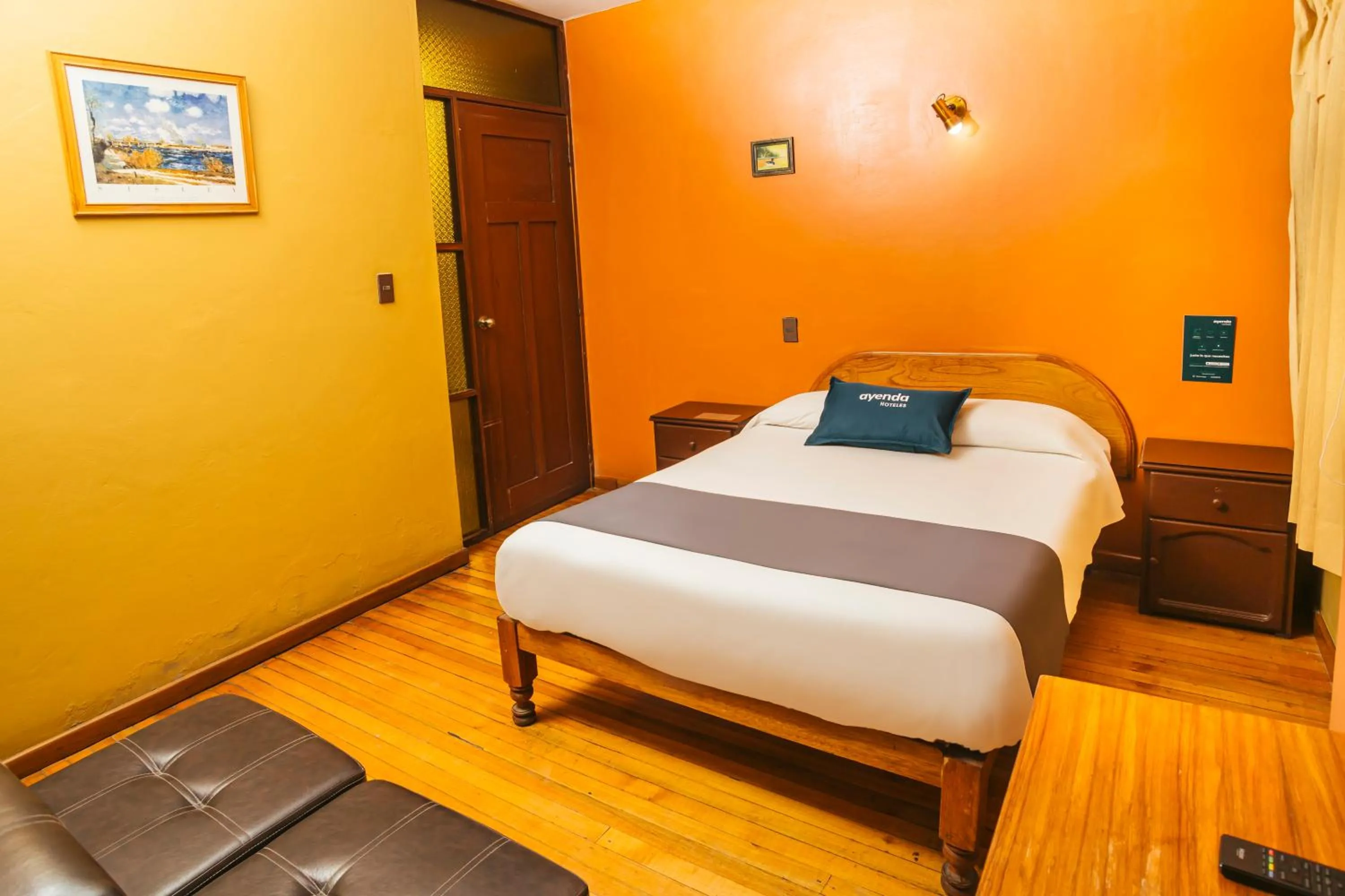 Bed in Posada San Juan