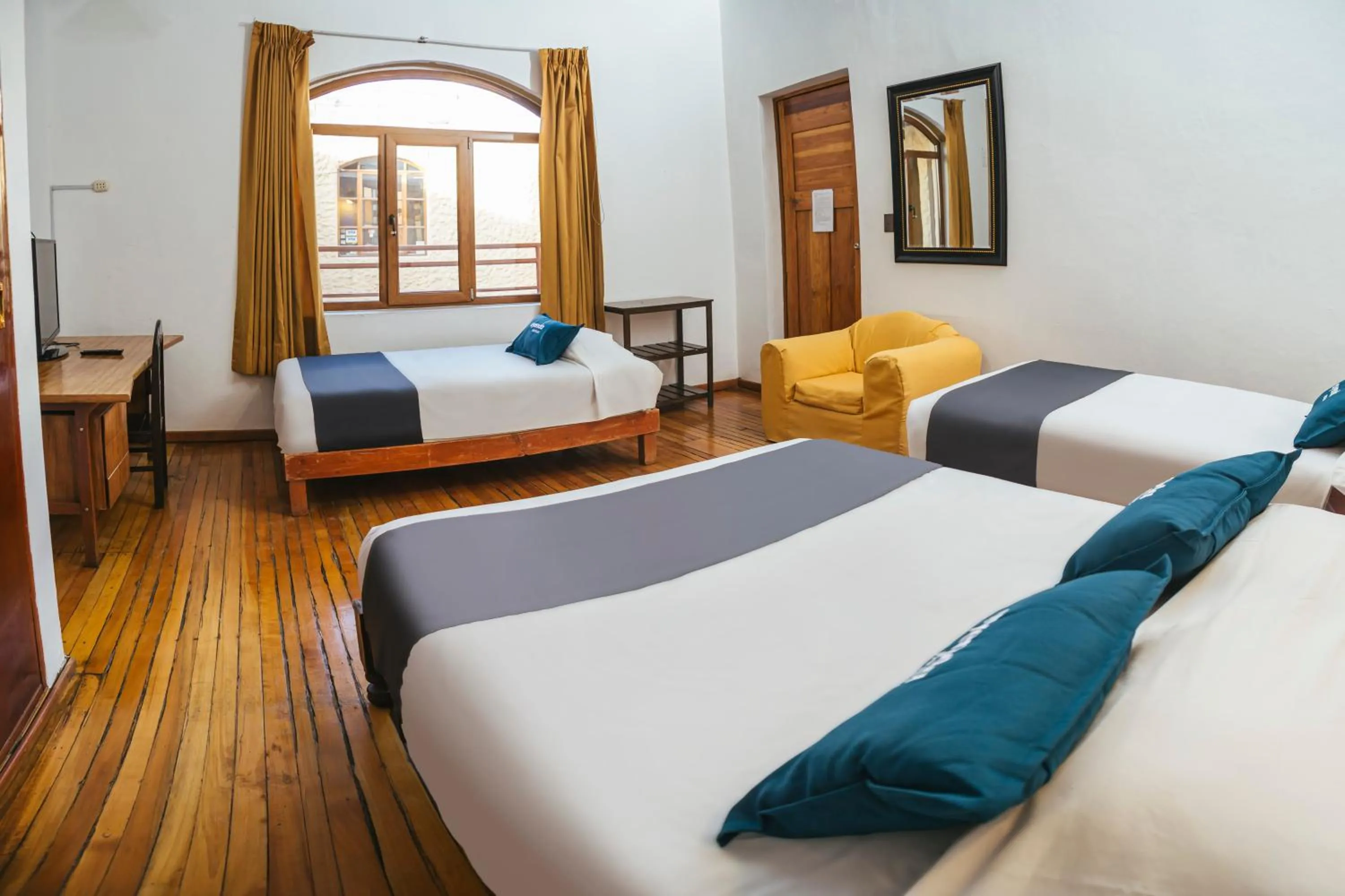 Bed in Posada San Juan