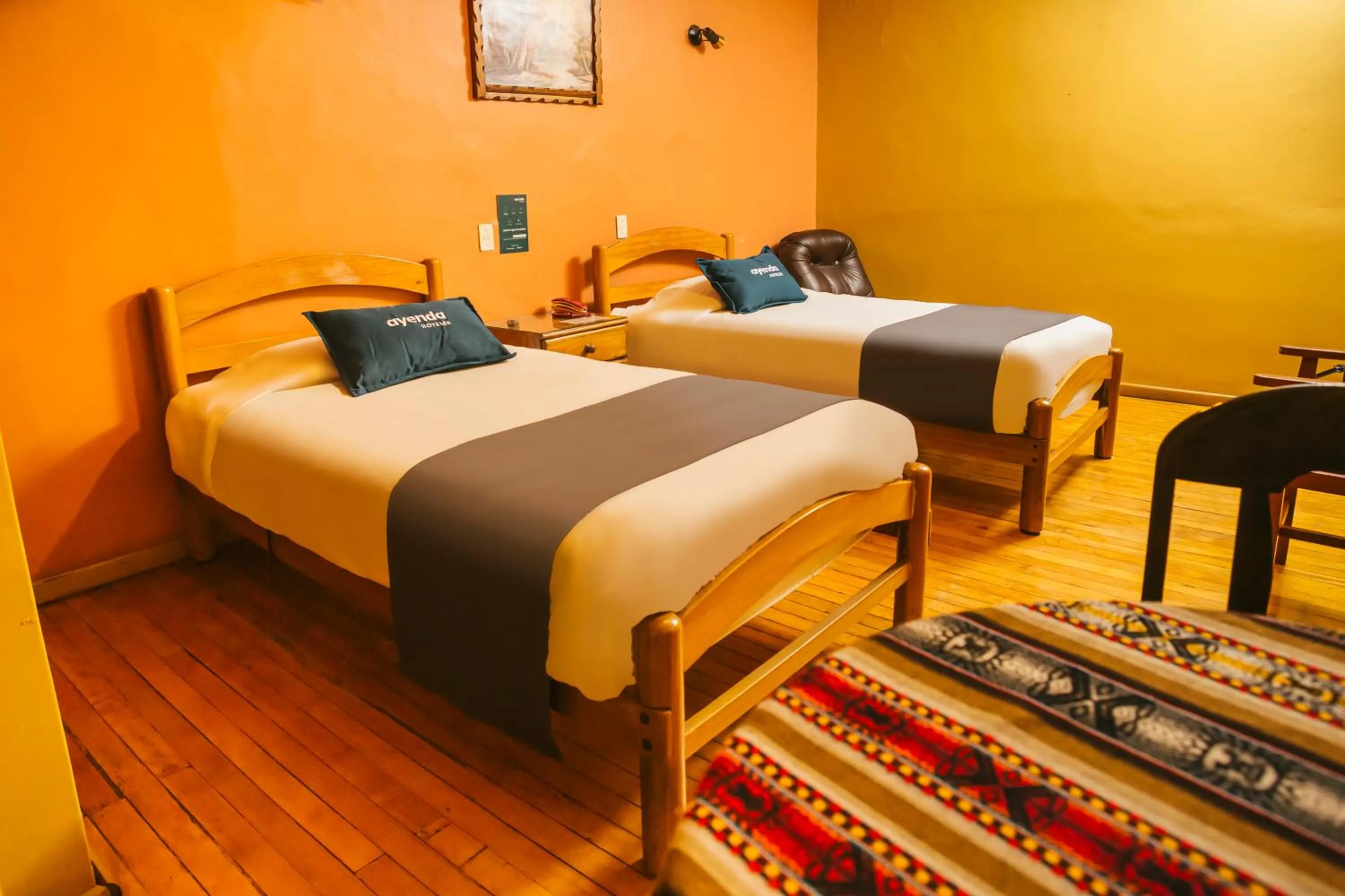 Bed in Posada San Juan