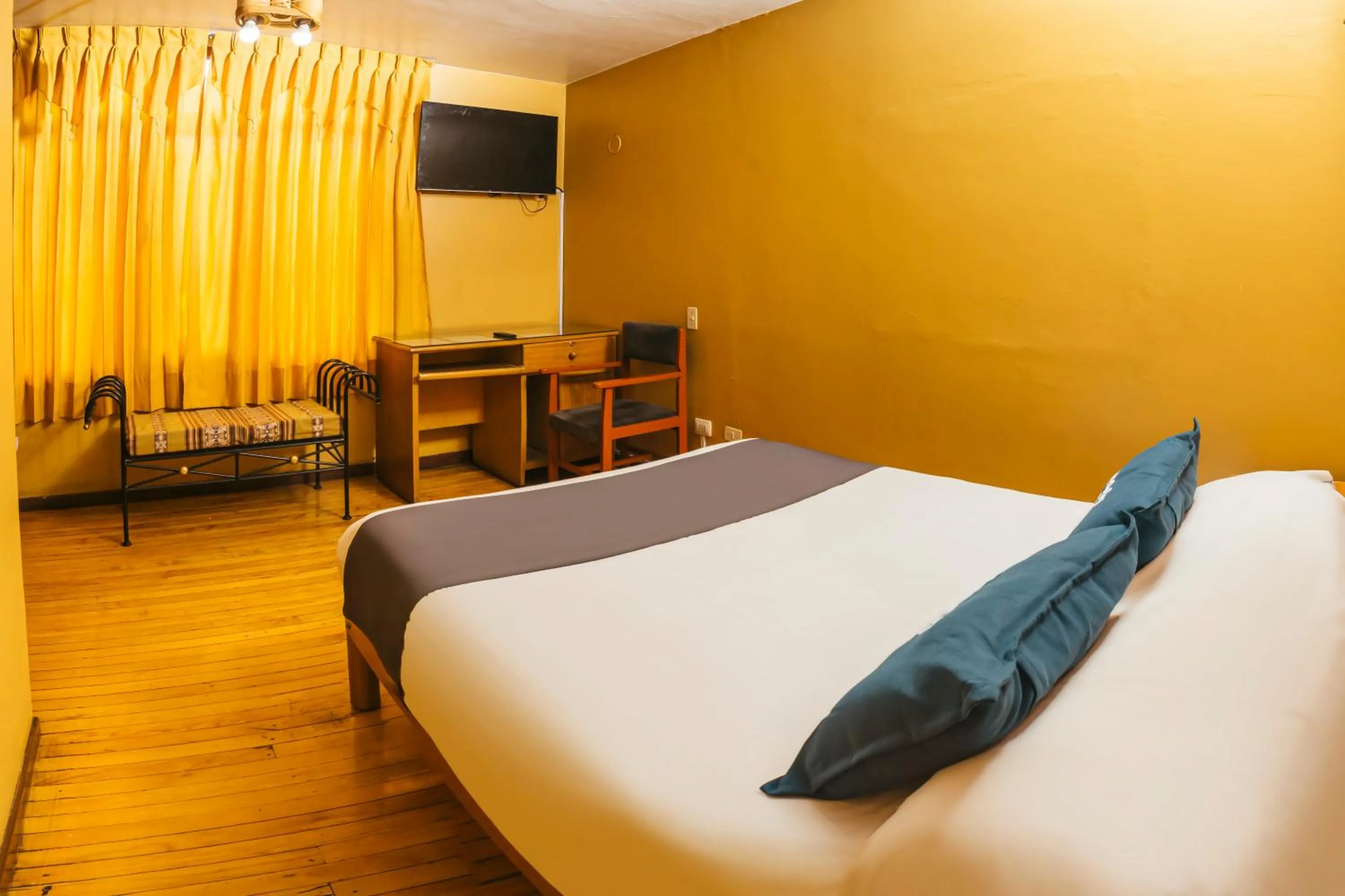 Bed in Posada San Juan