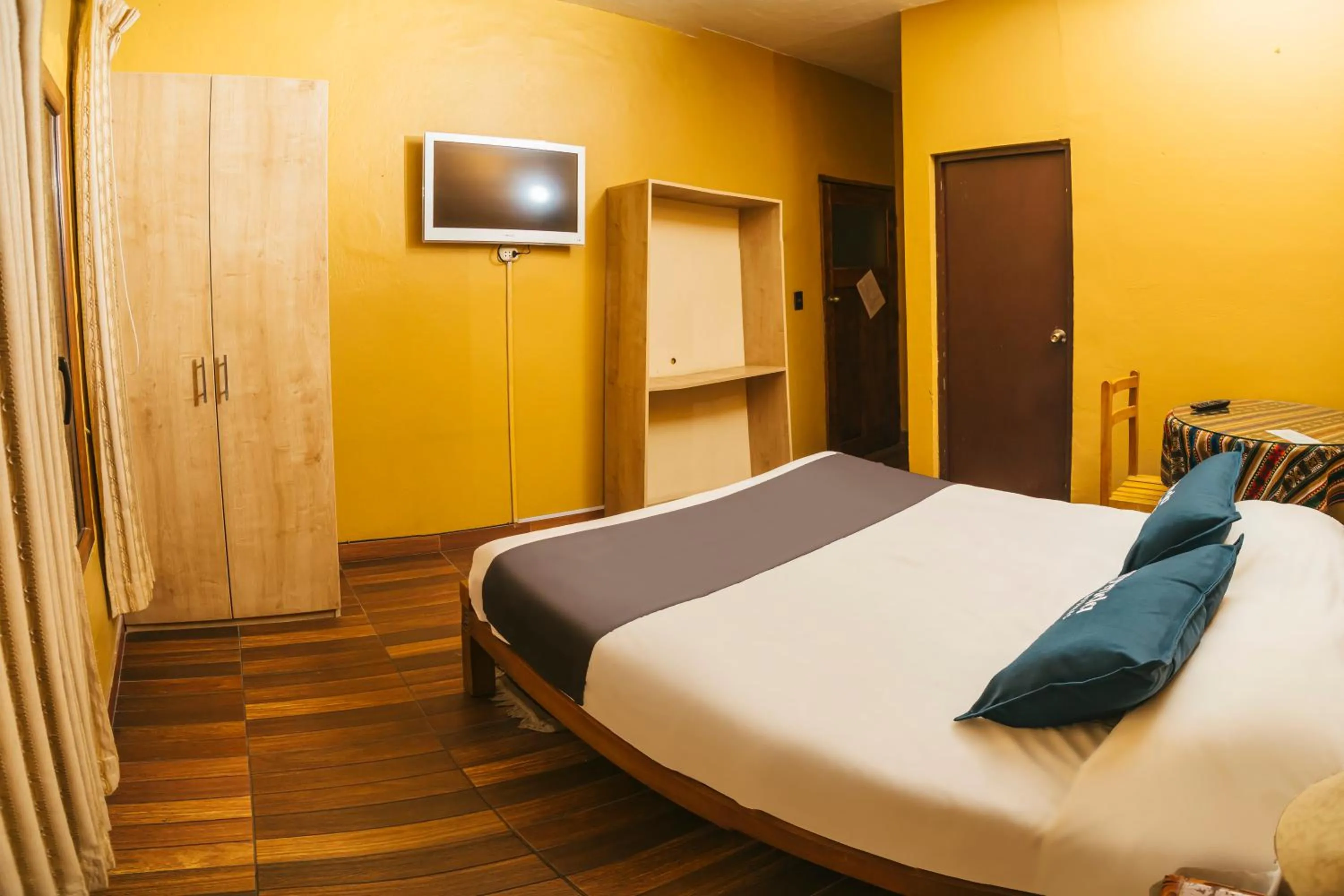 Bed in Posada San Juan