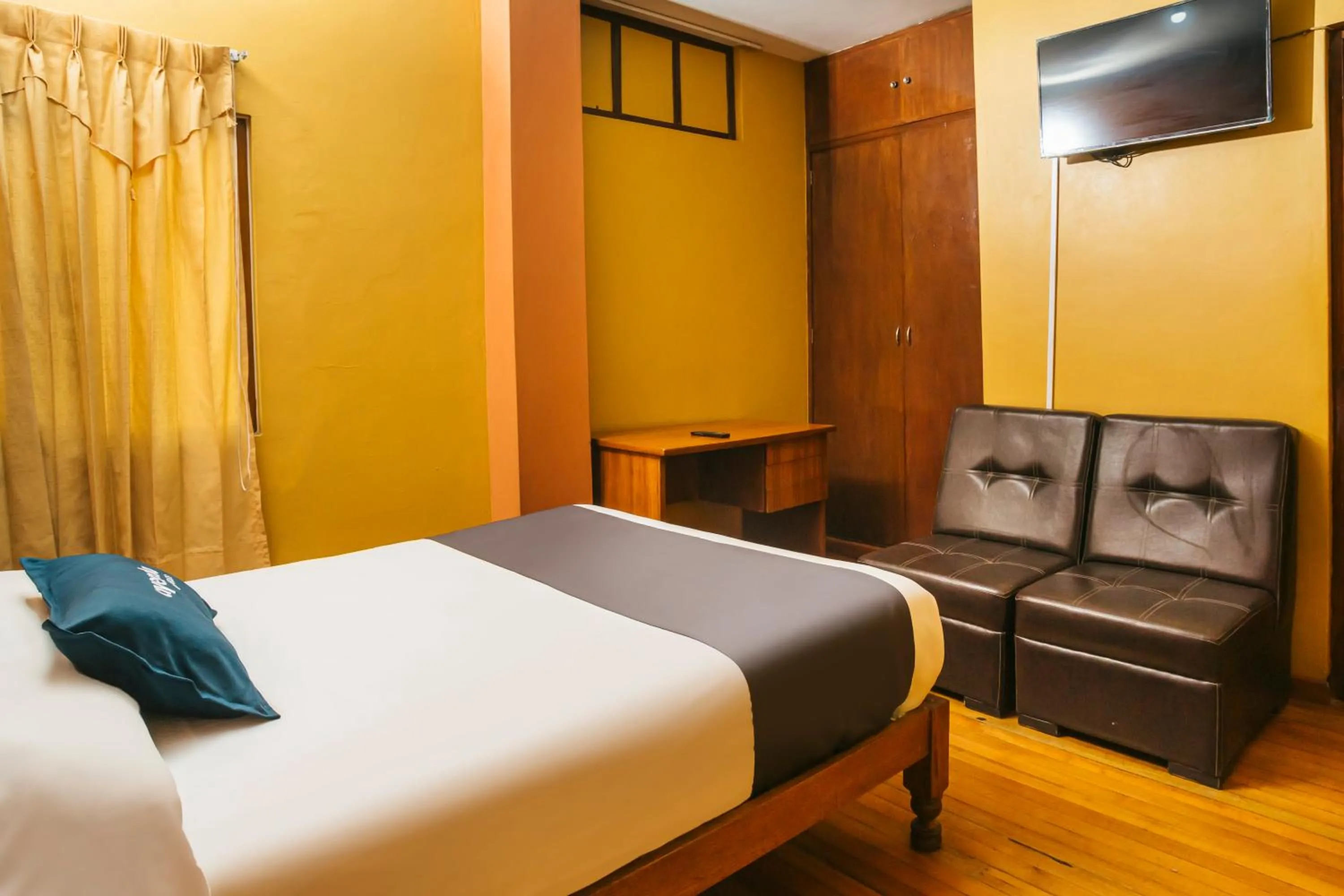 Bed in Posada San Juan