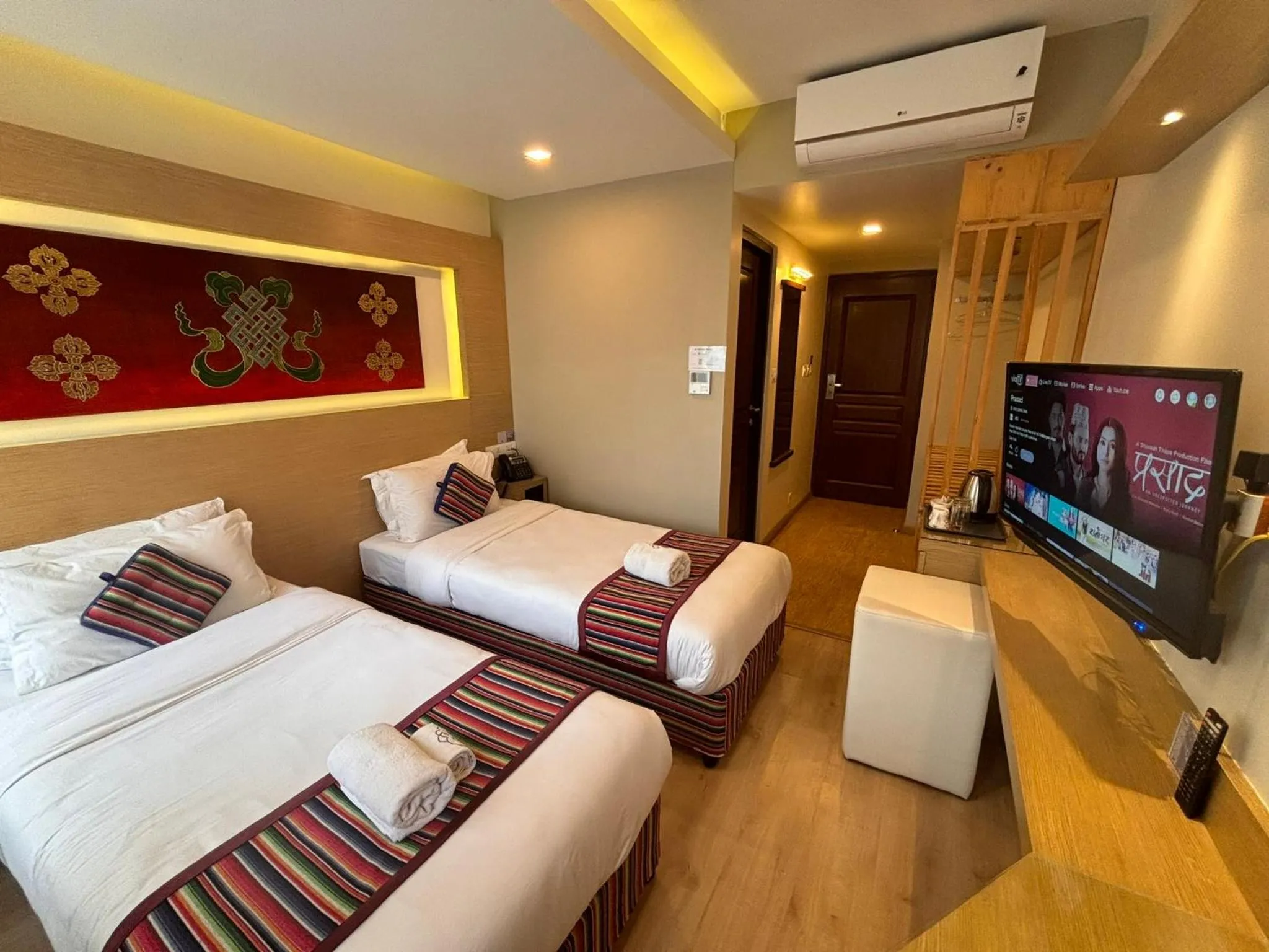 Bed in ViaVia Boutique Hotel - Kathmandu