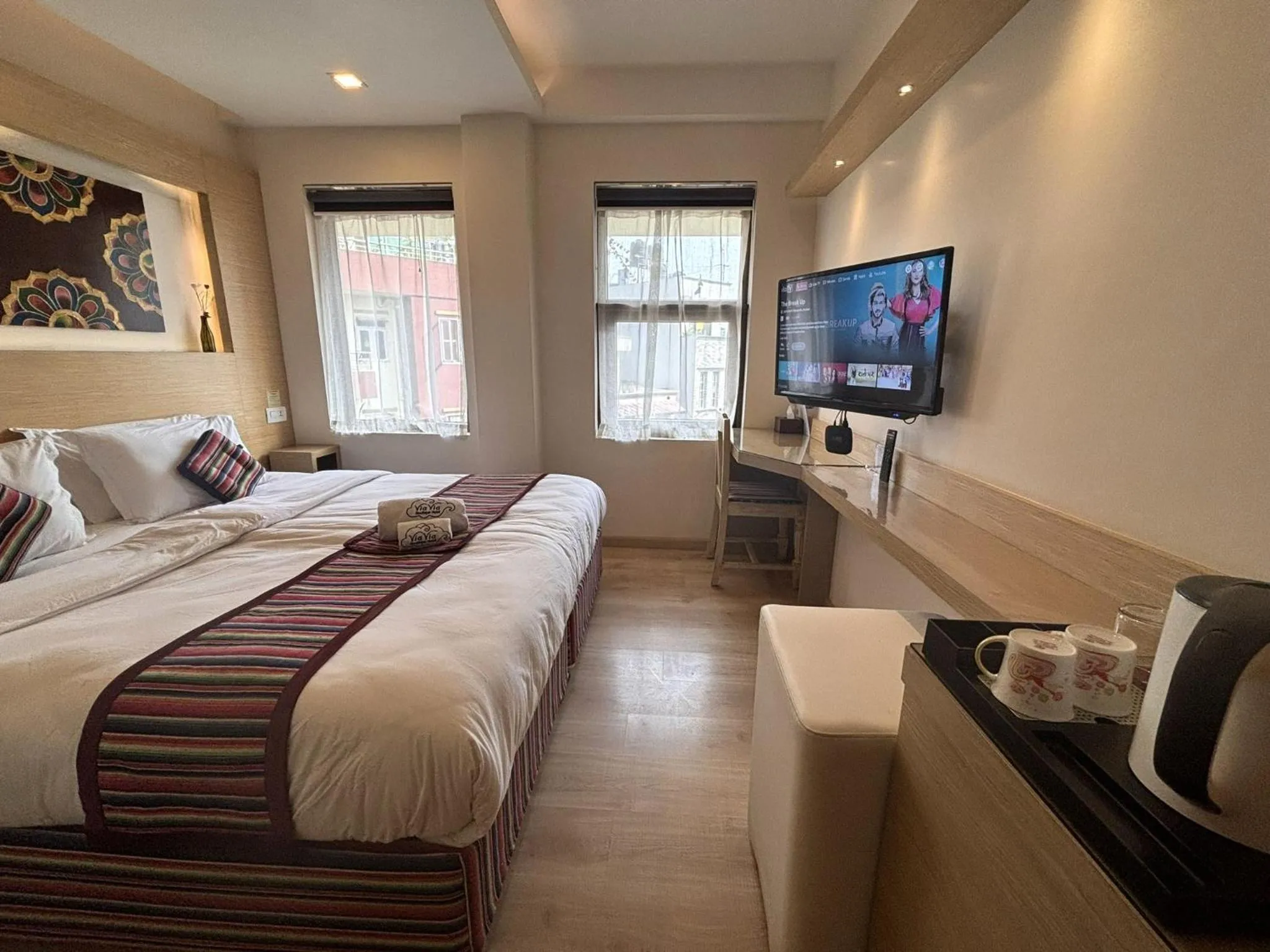 Bed in ViaVia Boutique Hotel - Kathmandu