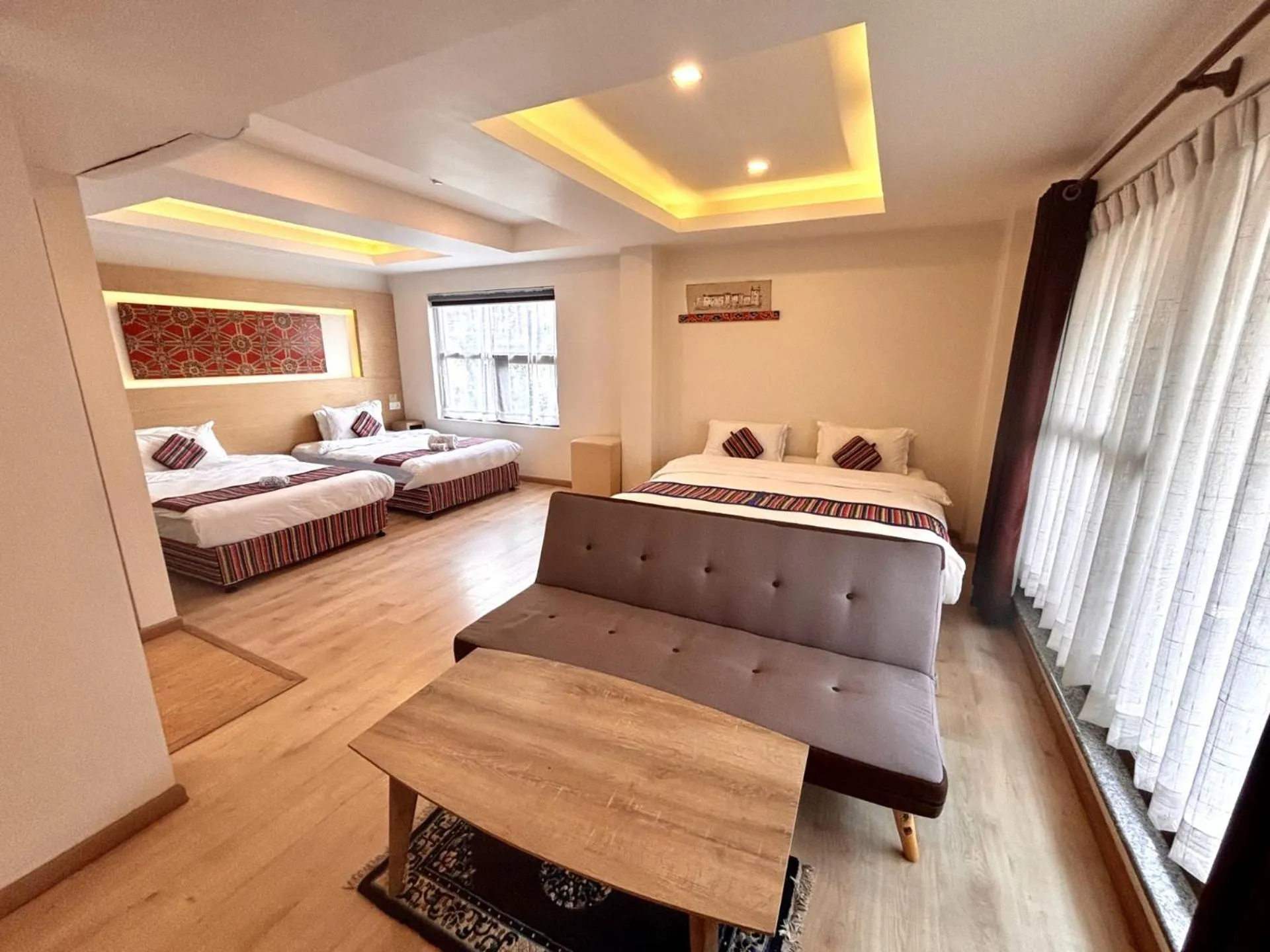 Photo of the whole room, Bed in ViaVia Boutique Hotel - Kathmandu