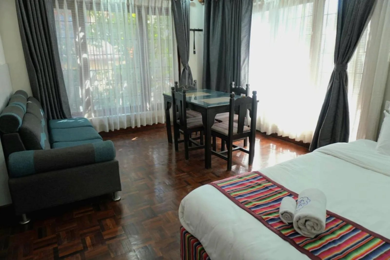 Bed in ViaVia Boutique Hotel - Kathmandu