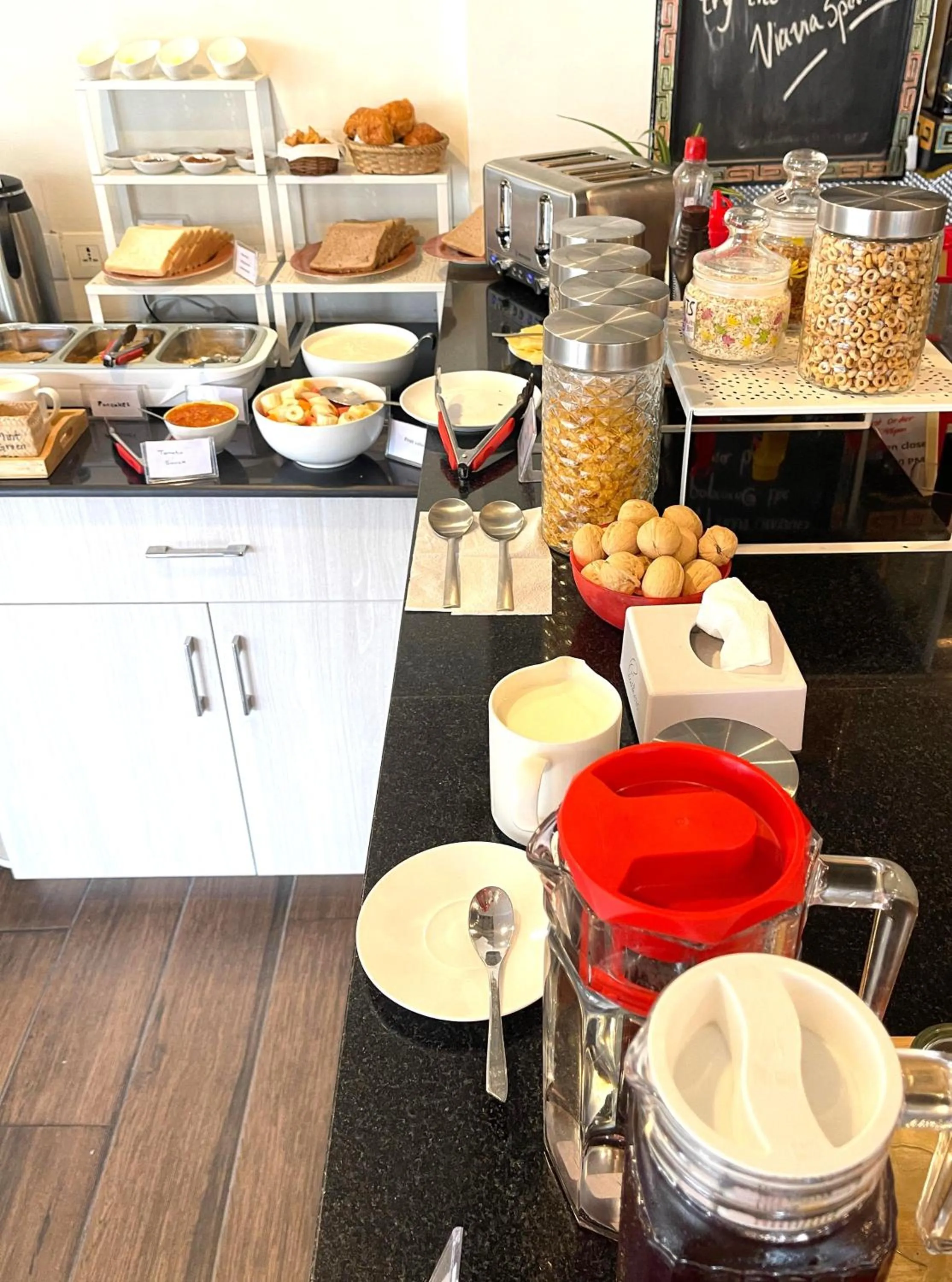 Breakfast in ViaVia Boutique Hotel - Kathmandu