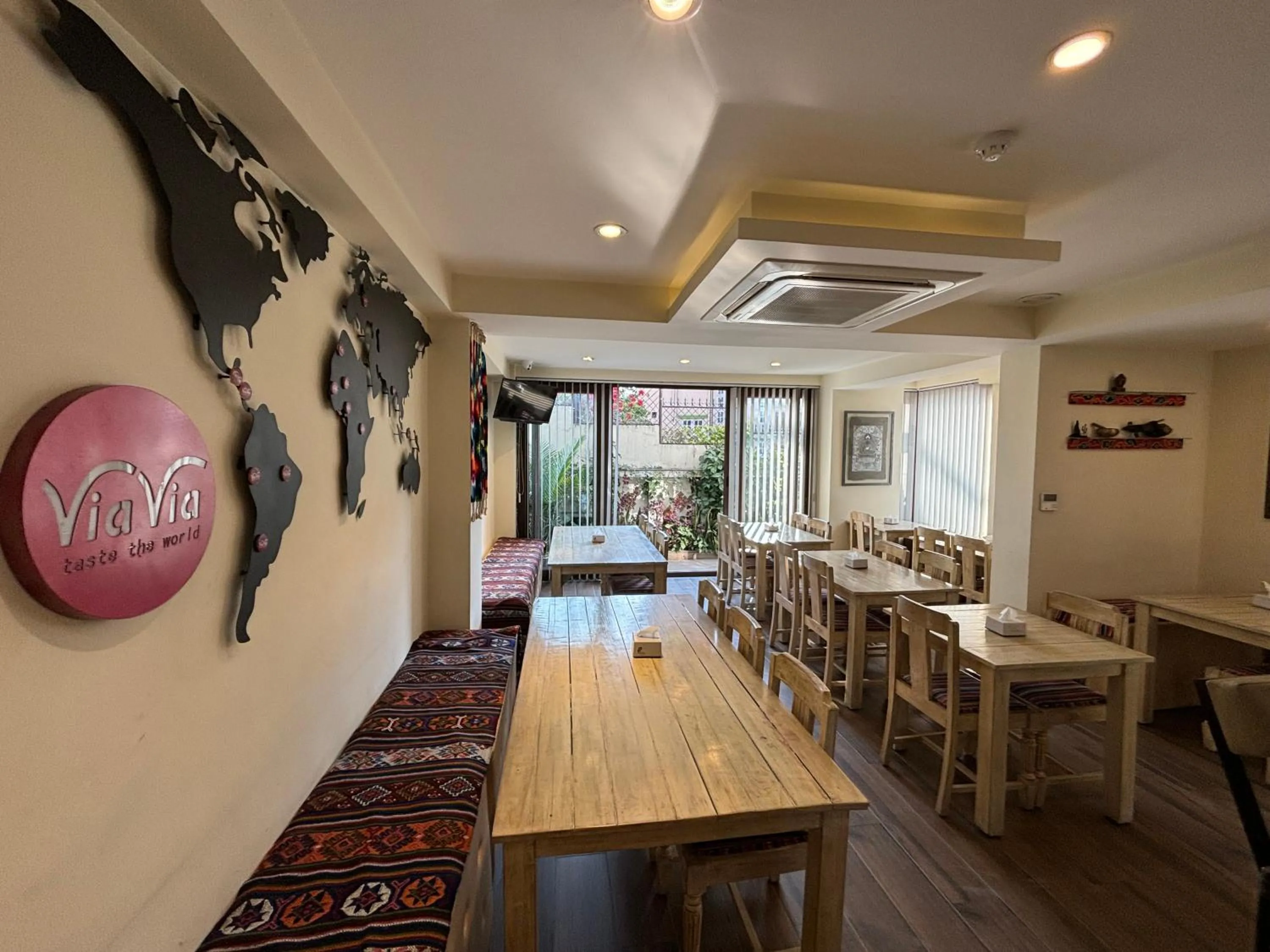 Restaurant/places to eat in ViaVia Boutique Hotel - Kathmandu