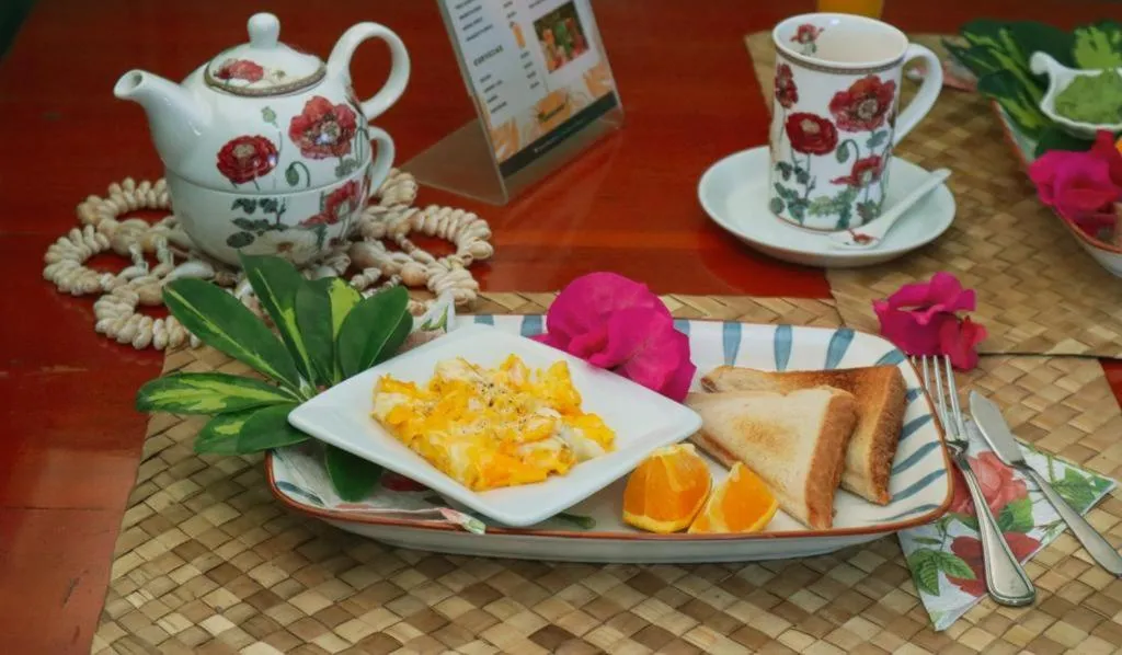 Breakfast in Inaki Uhi Hotel