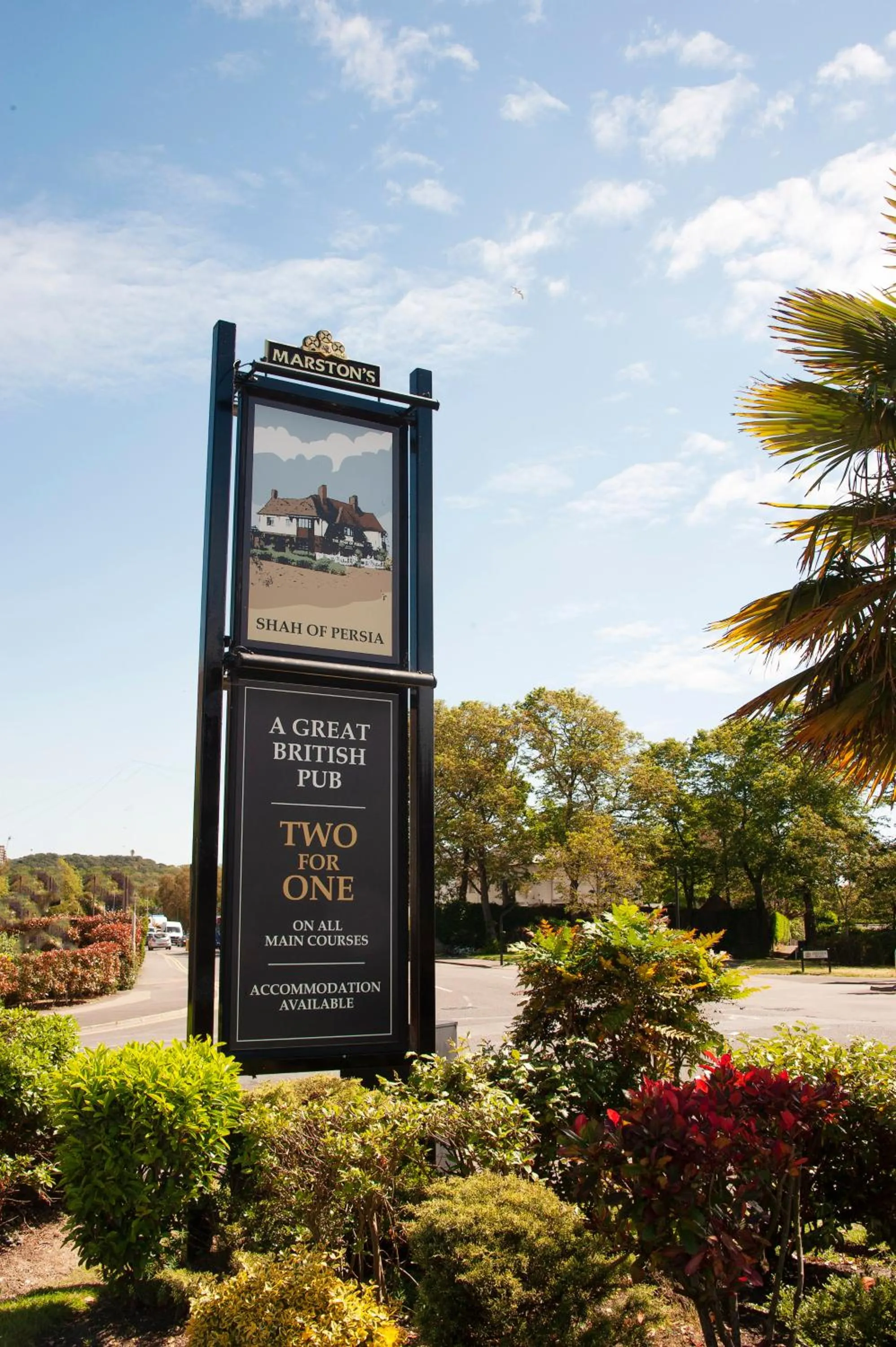 Property logo or sign in Shah of Persia, Poole by Marston's Inns