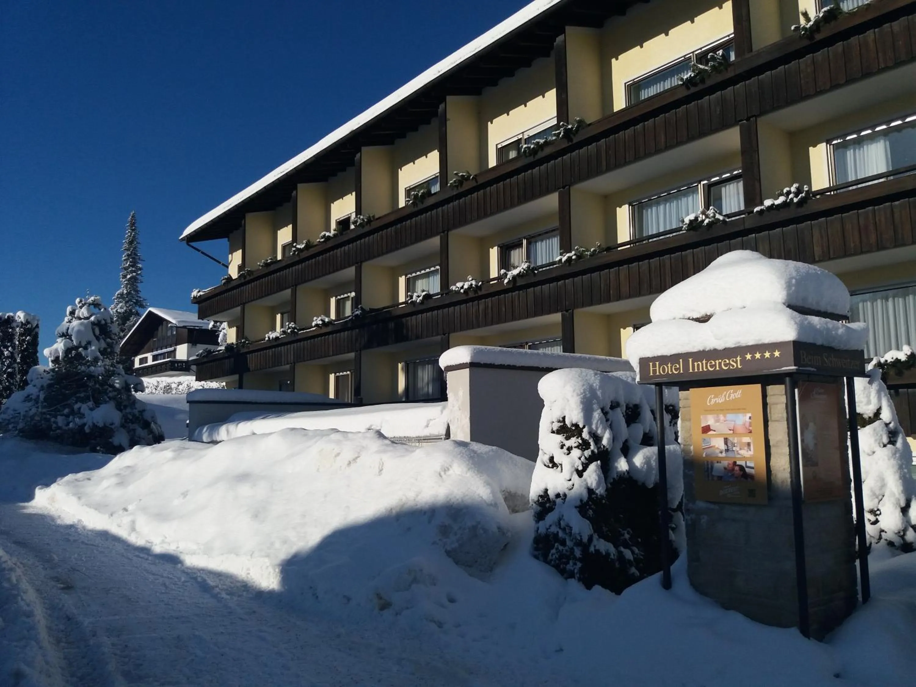 Property building in Interest Vitalhotel - Partnerbetrieb von Oberstaufen PLUS